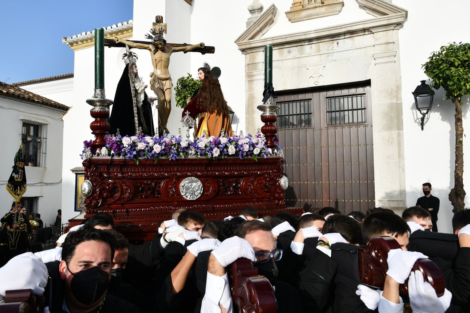 Las fotos del Viernes Santo en San Roque: la Magna del Santo Entierro