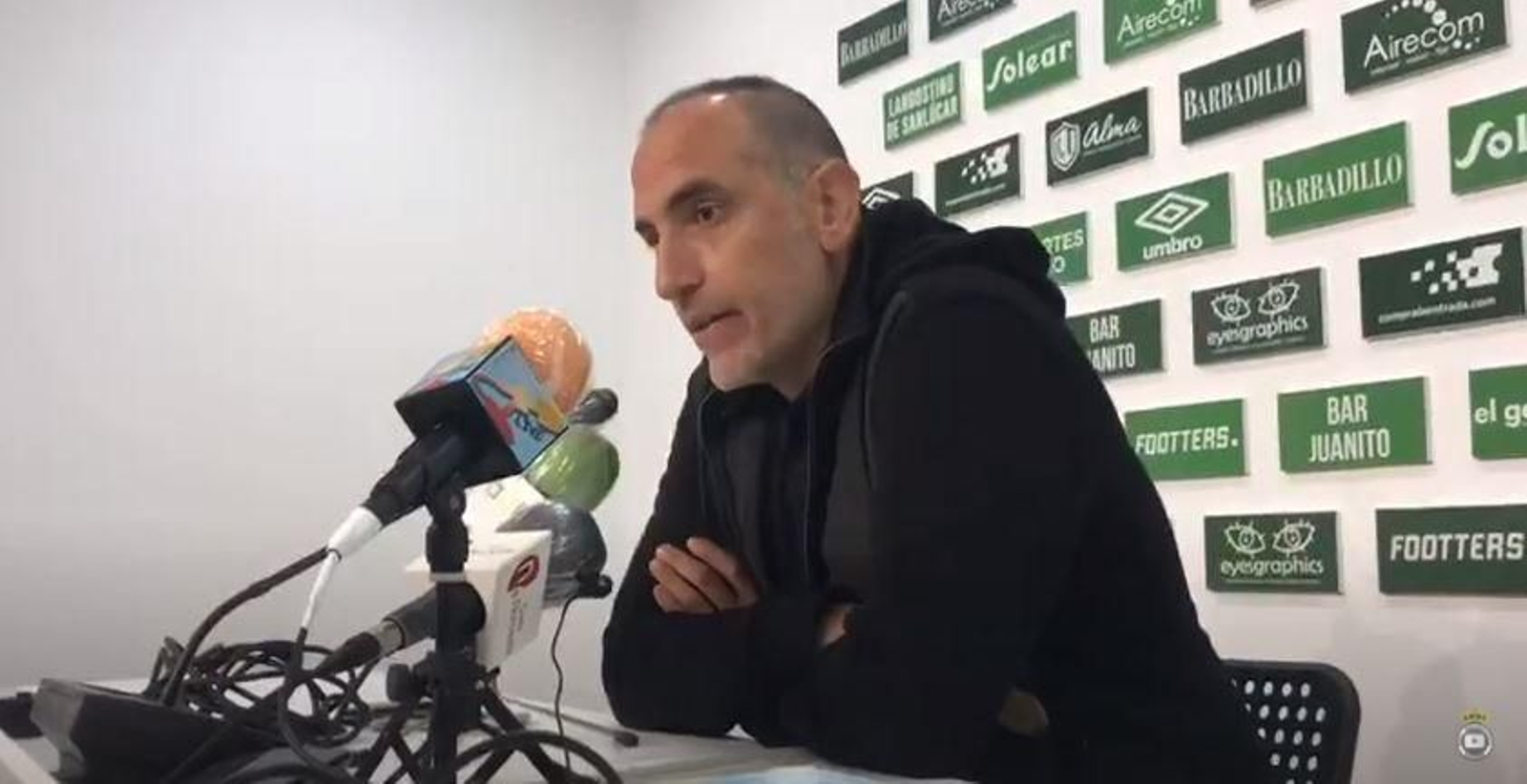 Romerito, en rueda de prensa tras perder con la Balona.