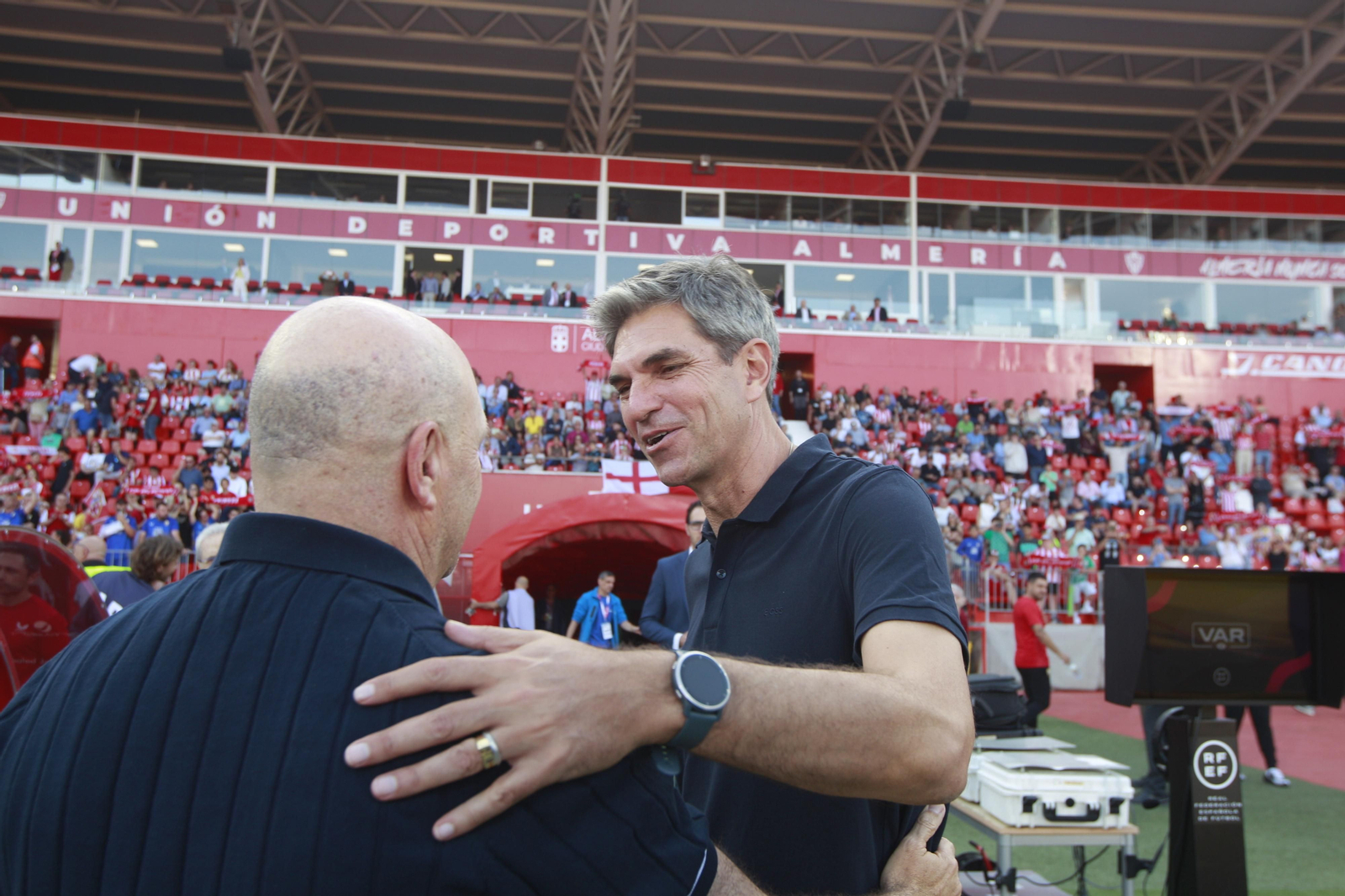 Imágenes de la gran victoria del Almería ante el Cádiz por 6 a 1