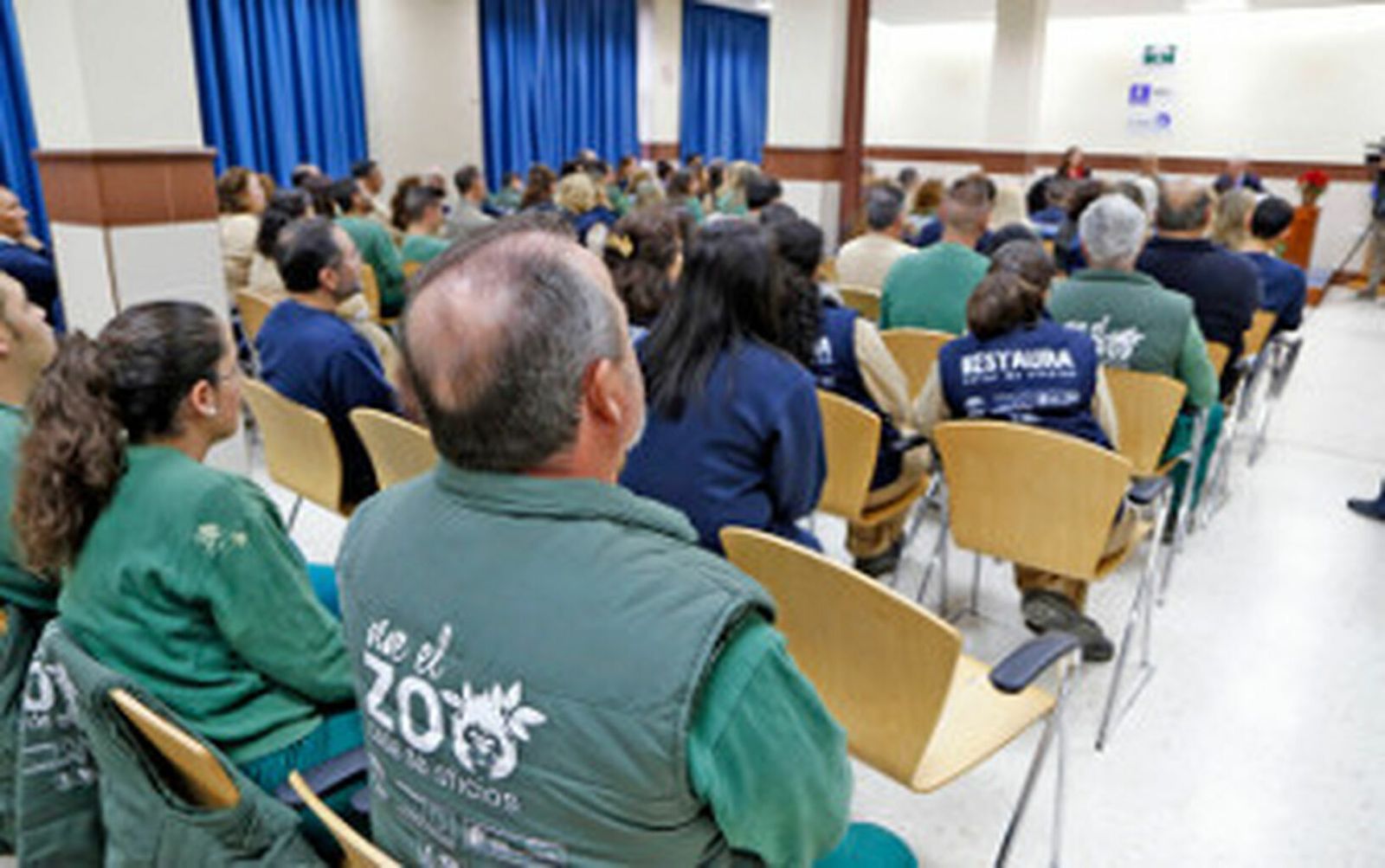 Asistentes a un curso de formación impartido en El Zagal