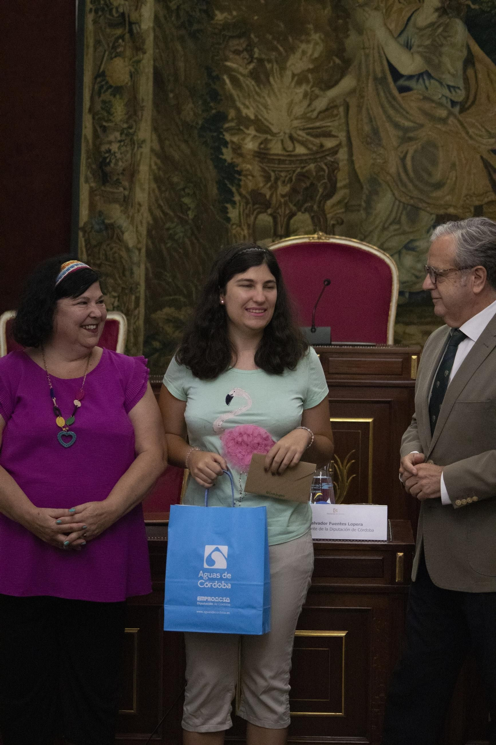 Las mejores imágenes de la entrega de premios del II Certamen de Dibujos en conmemoración del Día Mundial del Agua