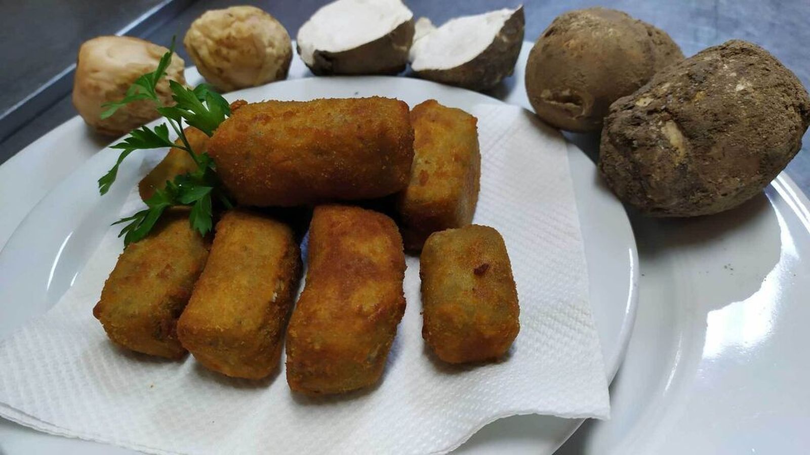 Croquetas de gurumelos
