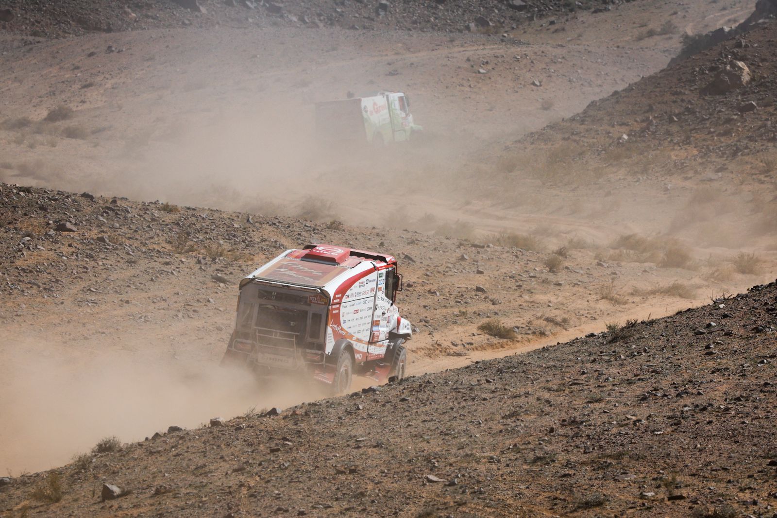 La etapa 9 del Rally Dakar, en fotos