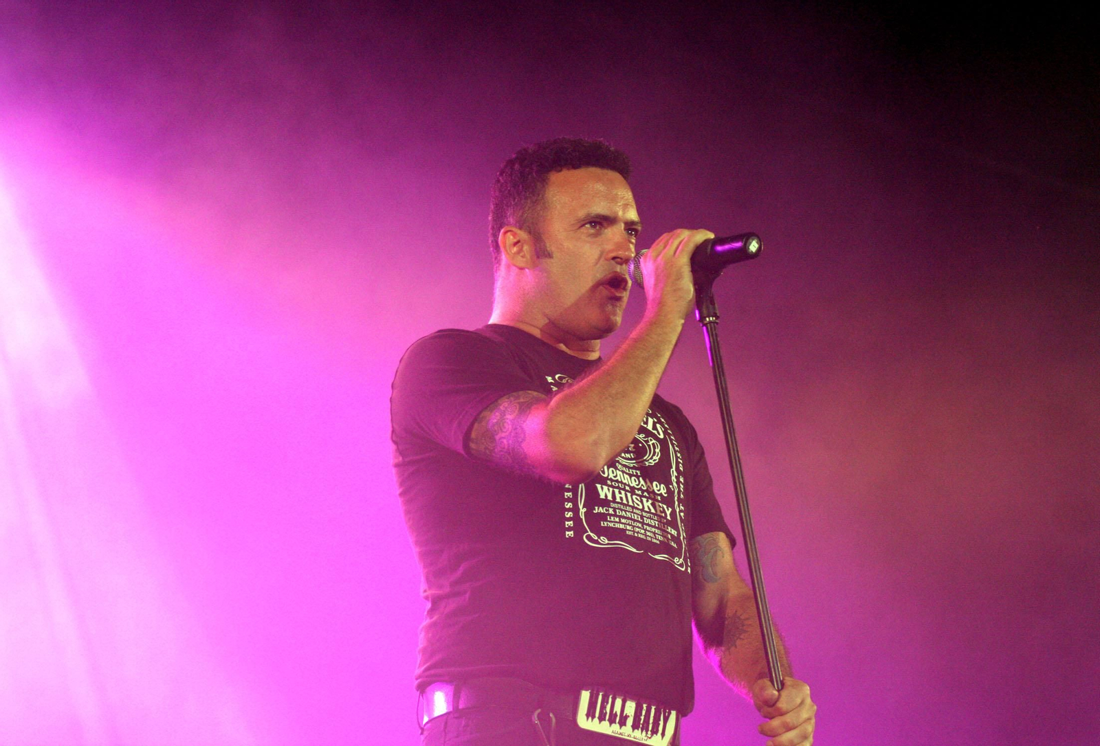 Seguridad social en un concierto.