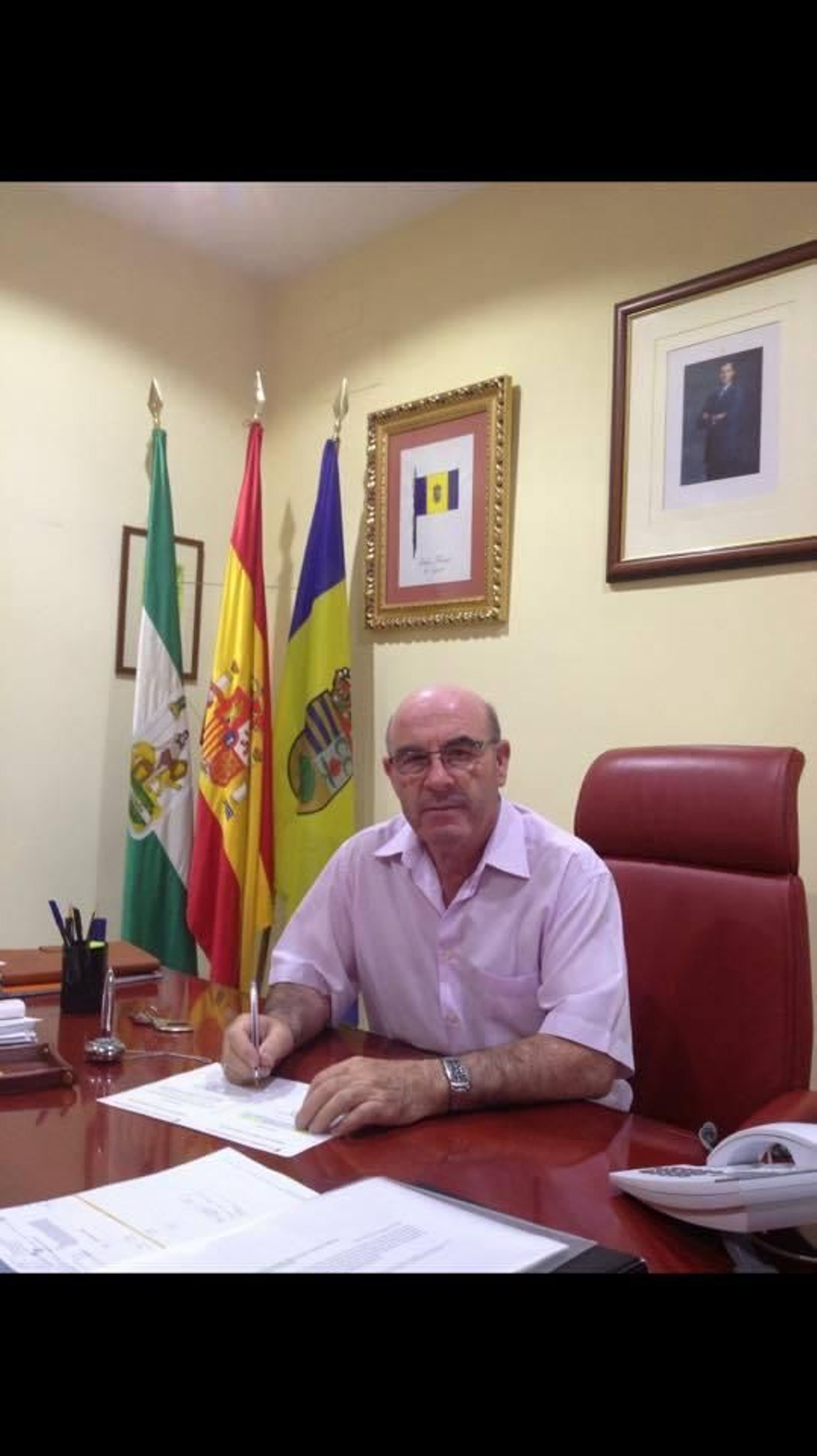 El alcalde de Ogíjares, Francisco Plata