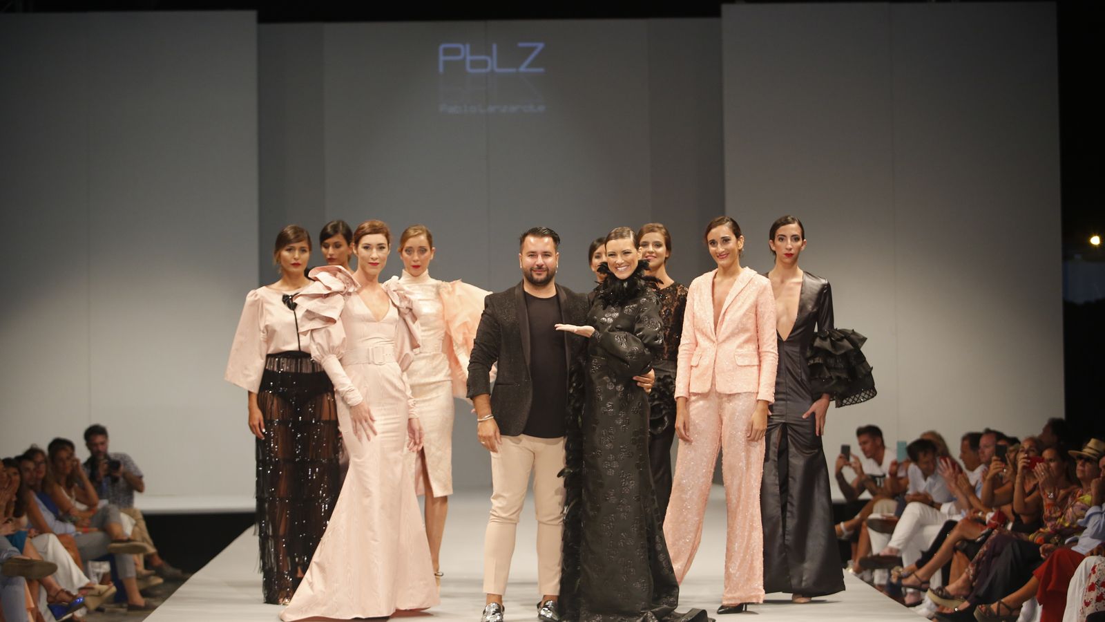 Momento del desfile de Pablo Lanzarote.