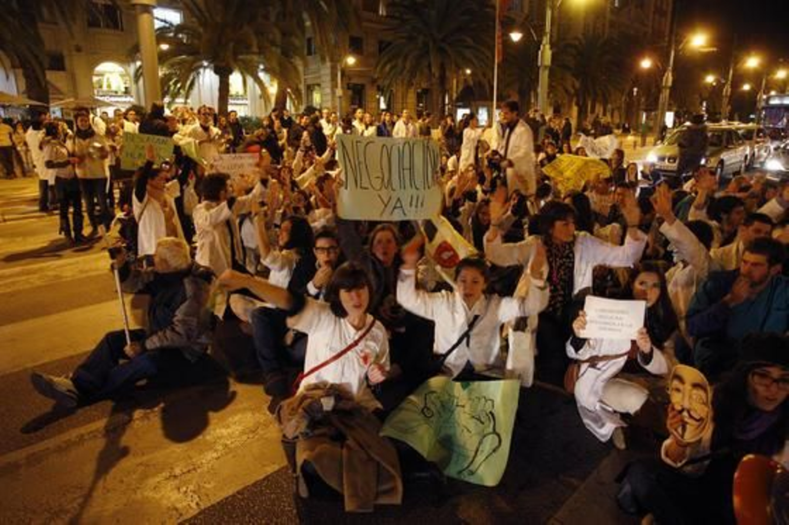 Las imágenes de la protesta de los MIR

Foto: Javier Albiñana
