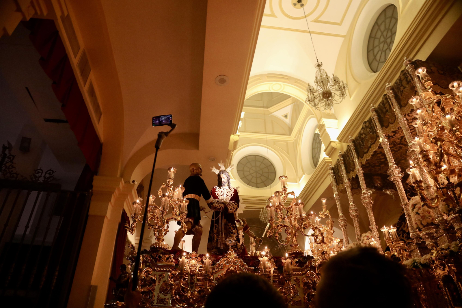 La Paloma el Miércoles Santo en Málaga, en fotos