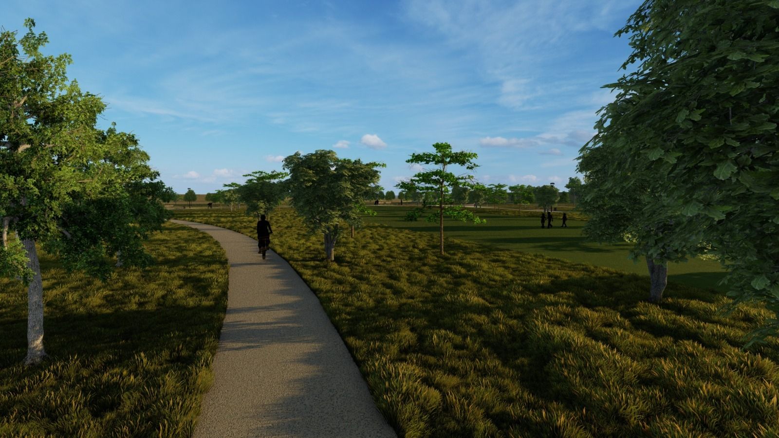 Las imágenes del nuevo parque fluvial de Puente Genil