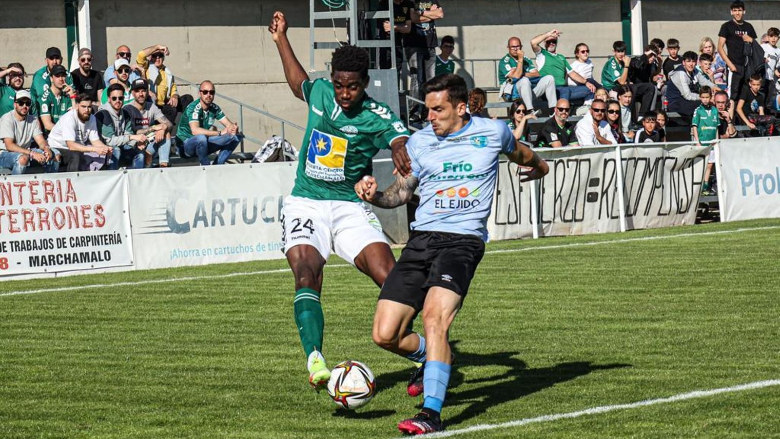 El Poli se vio superado en la segunda mitad