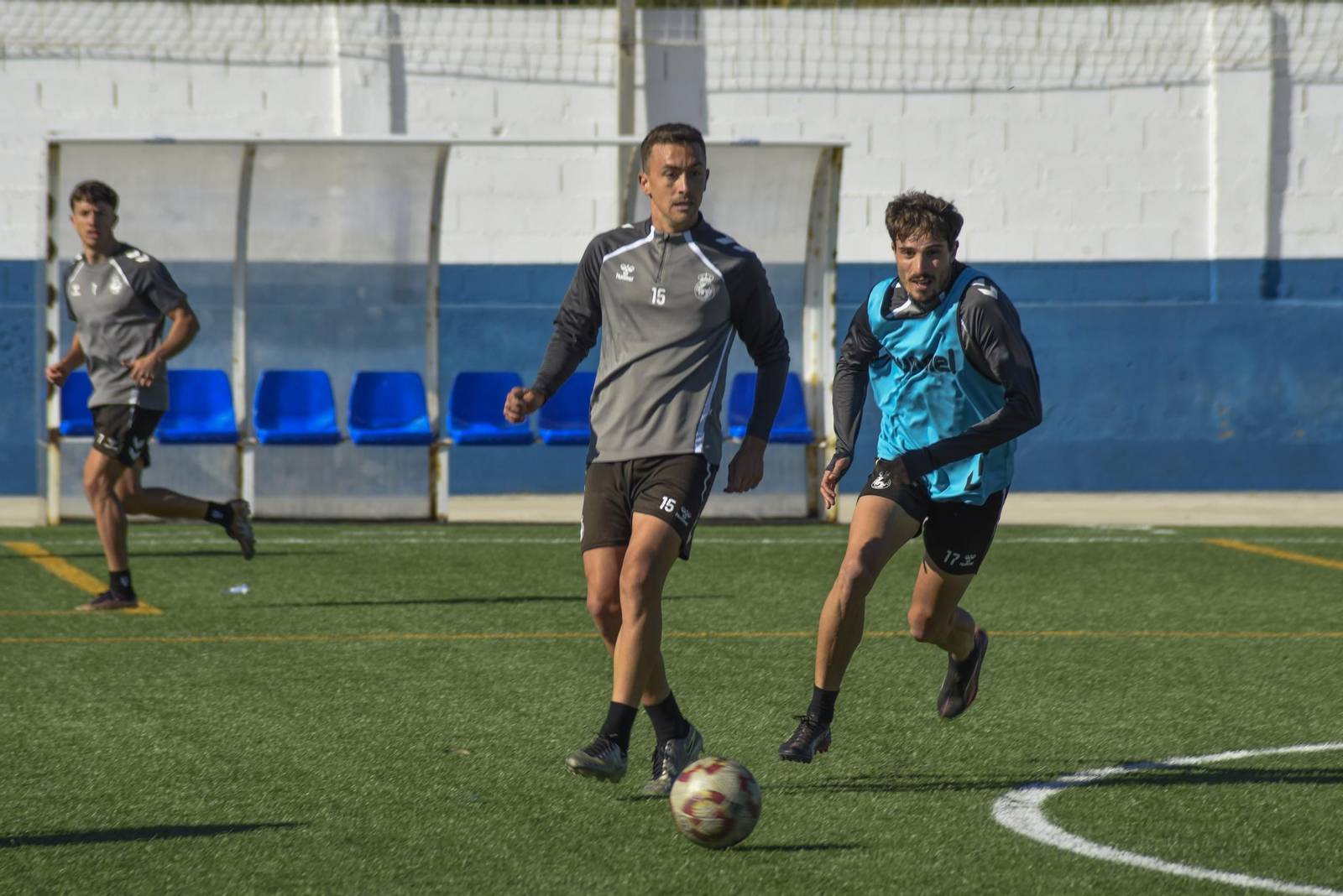 Las fotos del entrenamiento de la Balona previo a su partido con el Ciudad de Lucena
