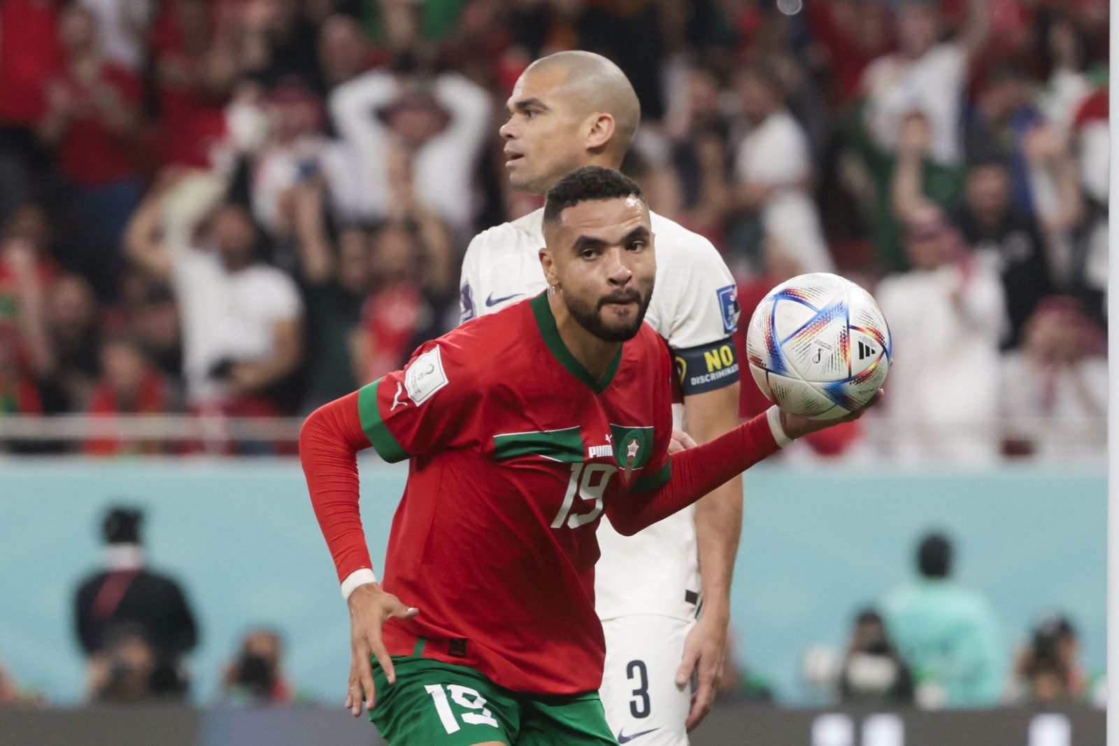 Las imágenes del Marruecos - Portugal de los cuartos de final del Mundial de Qatar