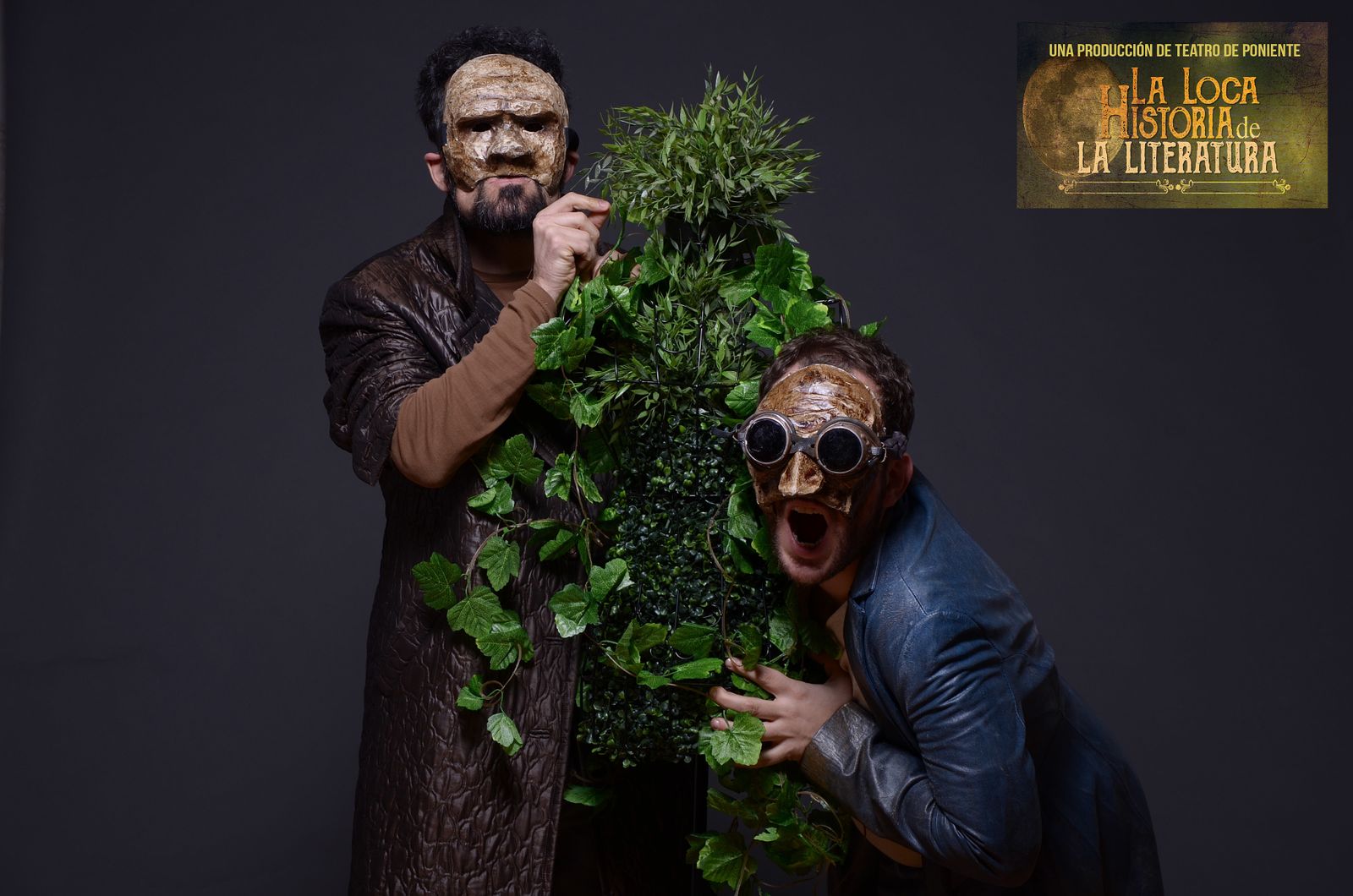 Los Rufinos, los protagonistas de la obra de Teatro de Poniente.