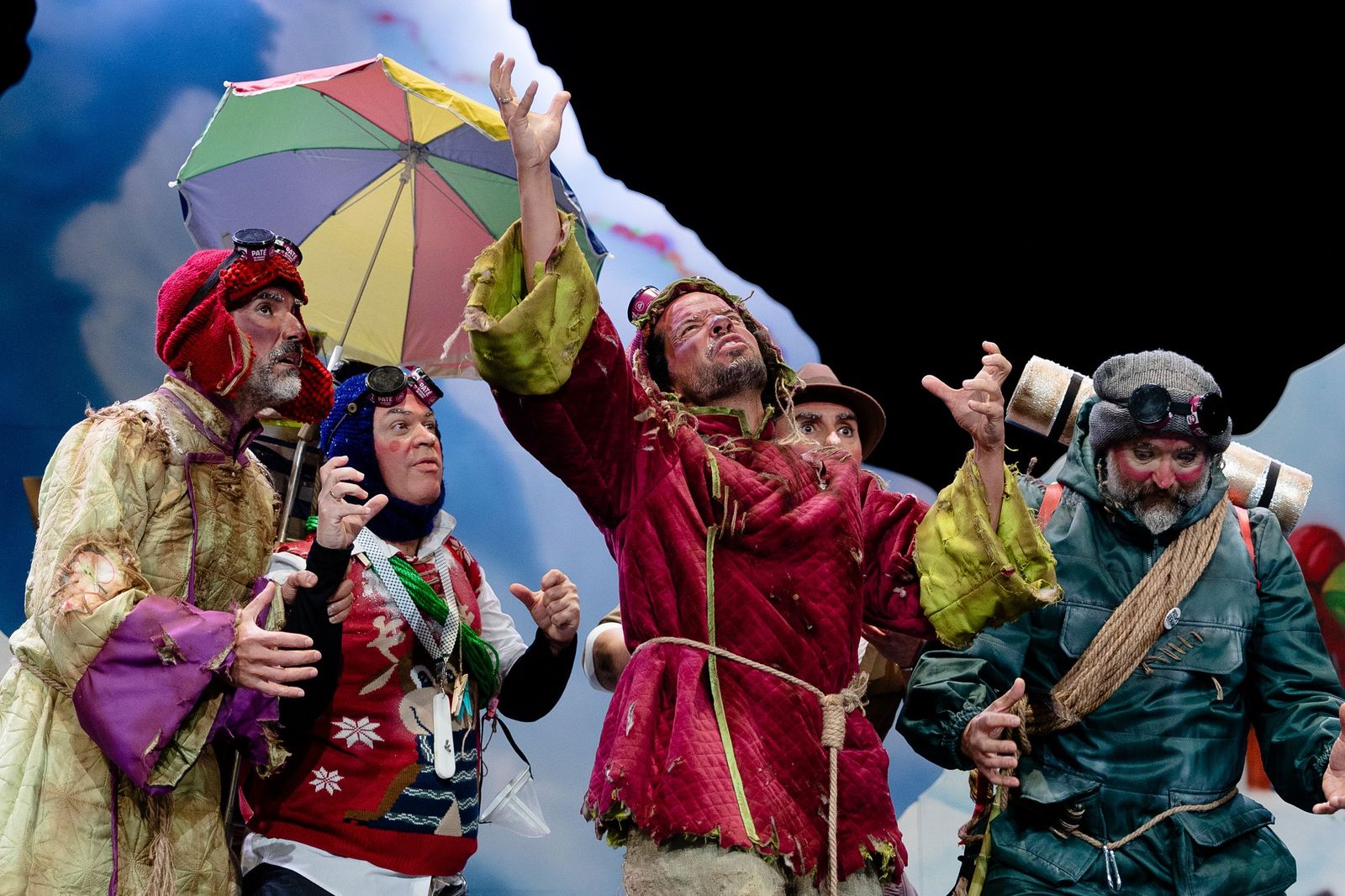 El cuarteto '¡Que no vengan!'.