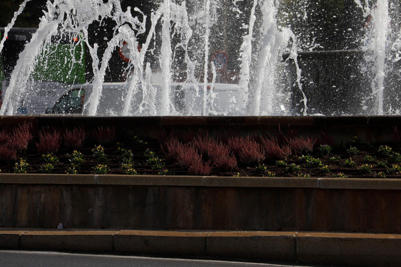 Así luce la fuente de Vallellano tras las obras de mejora