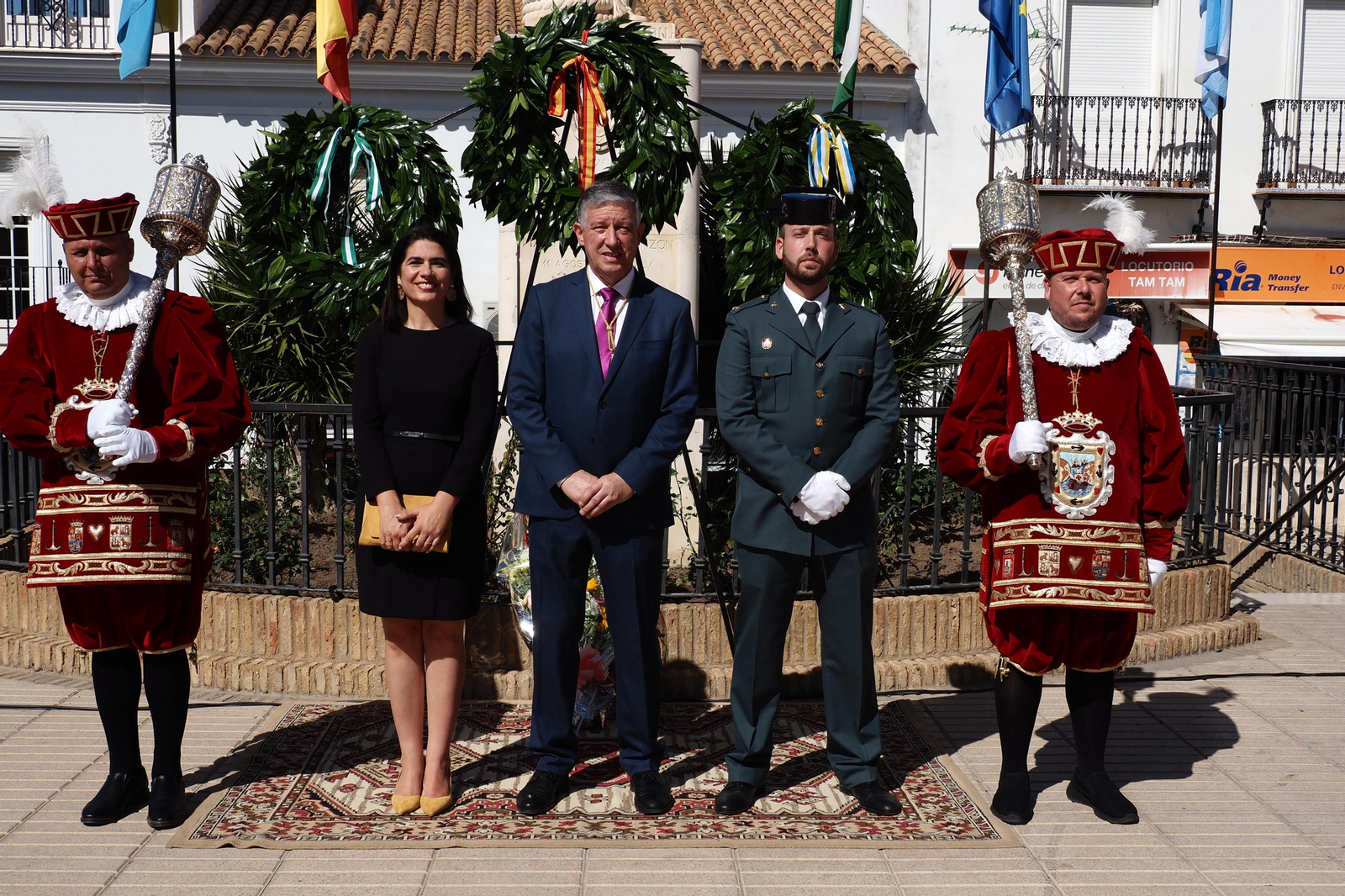 Actos de celebración del Día de la Hispanidad en Palos de la Frontera