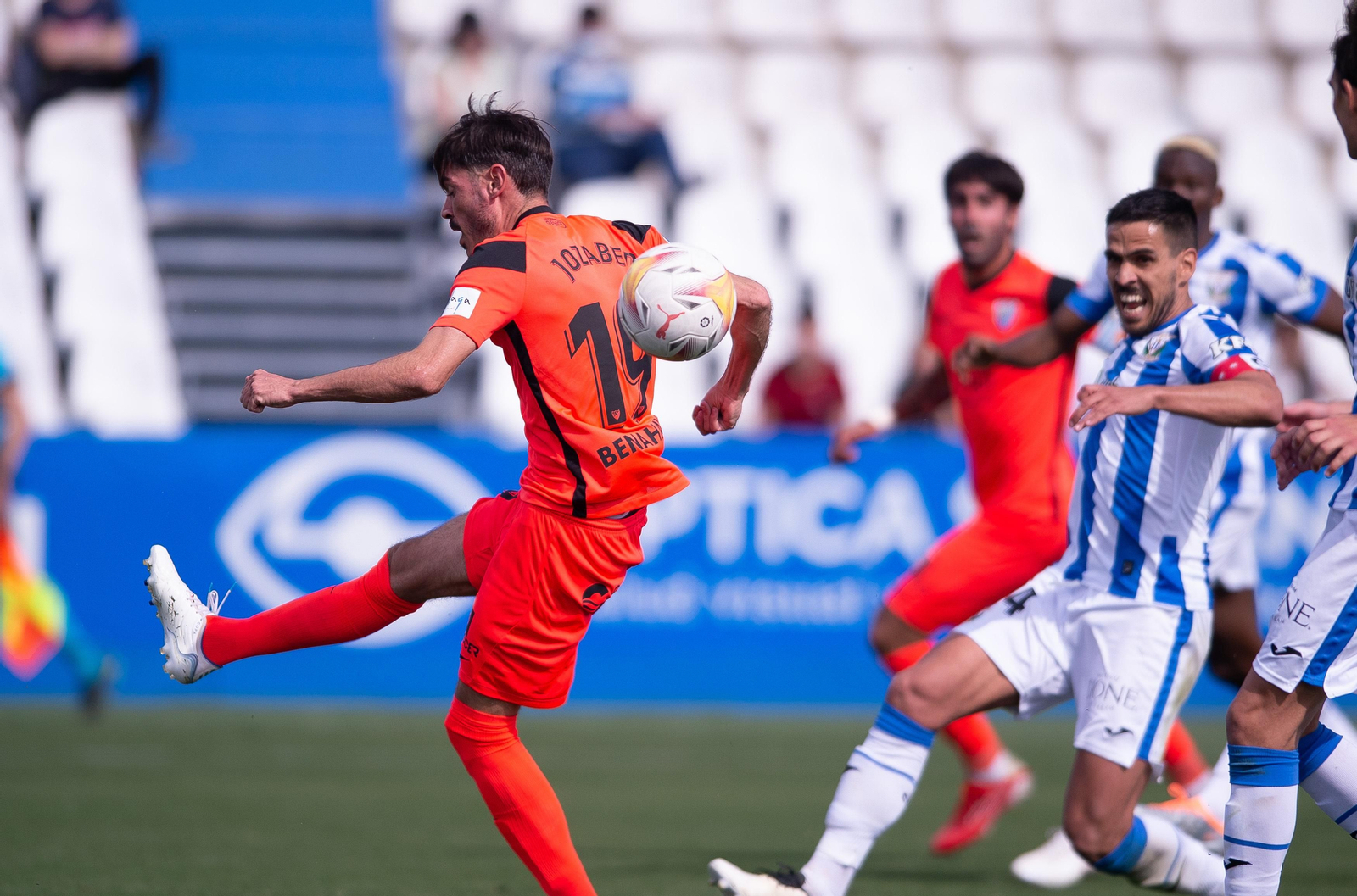 Las fotos del Leganés - Málaga CF