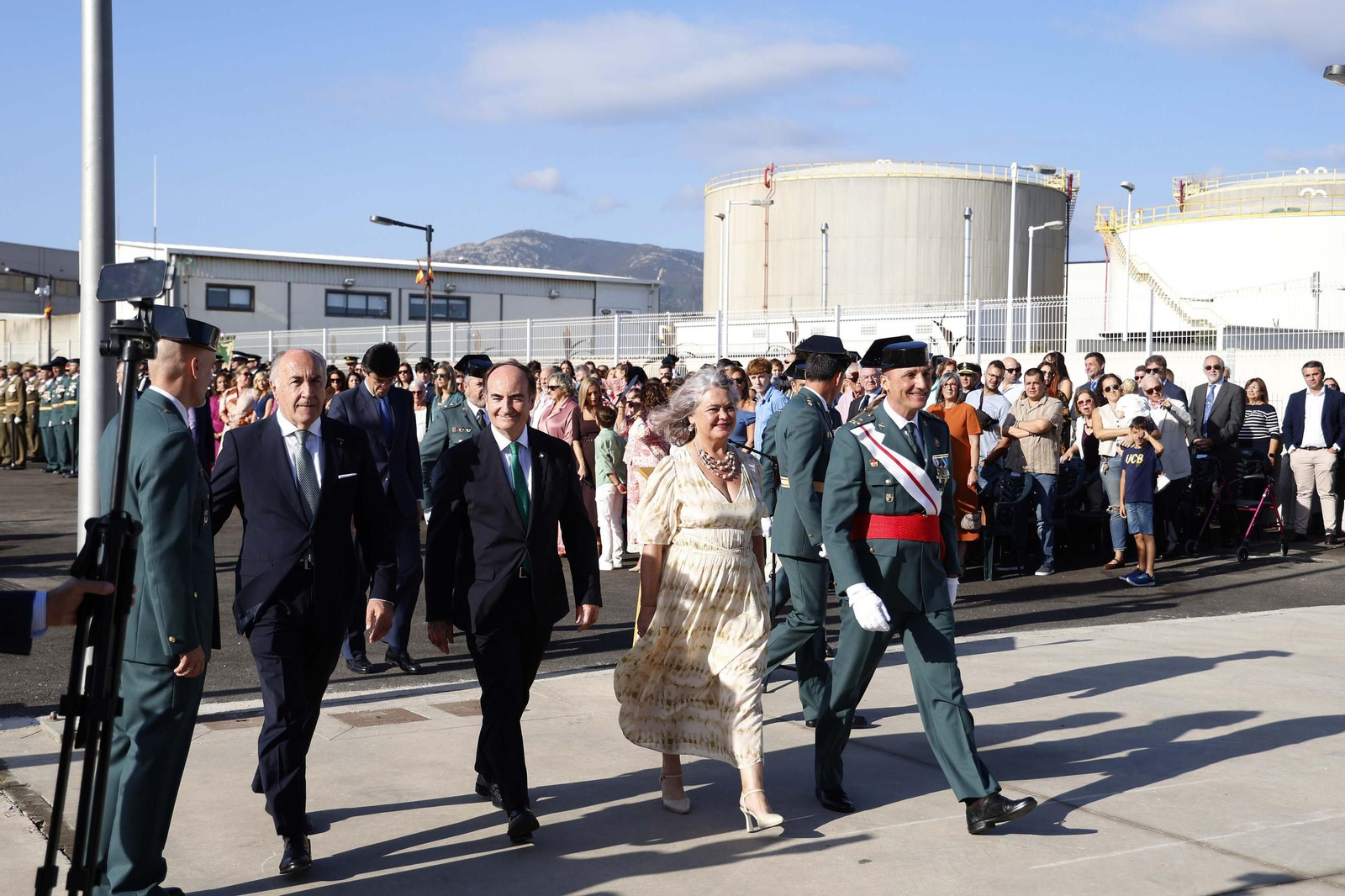 Las fotografías de la inauguración del nuevo muelle de la Guardia Civil en Algeciras