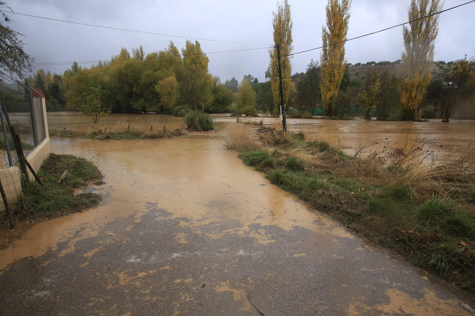 Las fotos de las inundaciones en Ronda