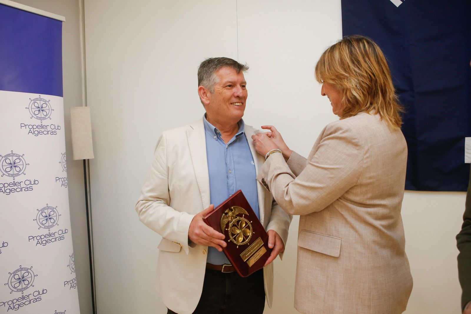 Las fotos de la mesa redonda del Propeller Club de Algeciras con José Antonio Fernández, Manuel Cózar y José Manuel Tejedor