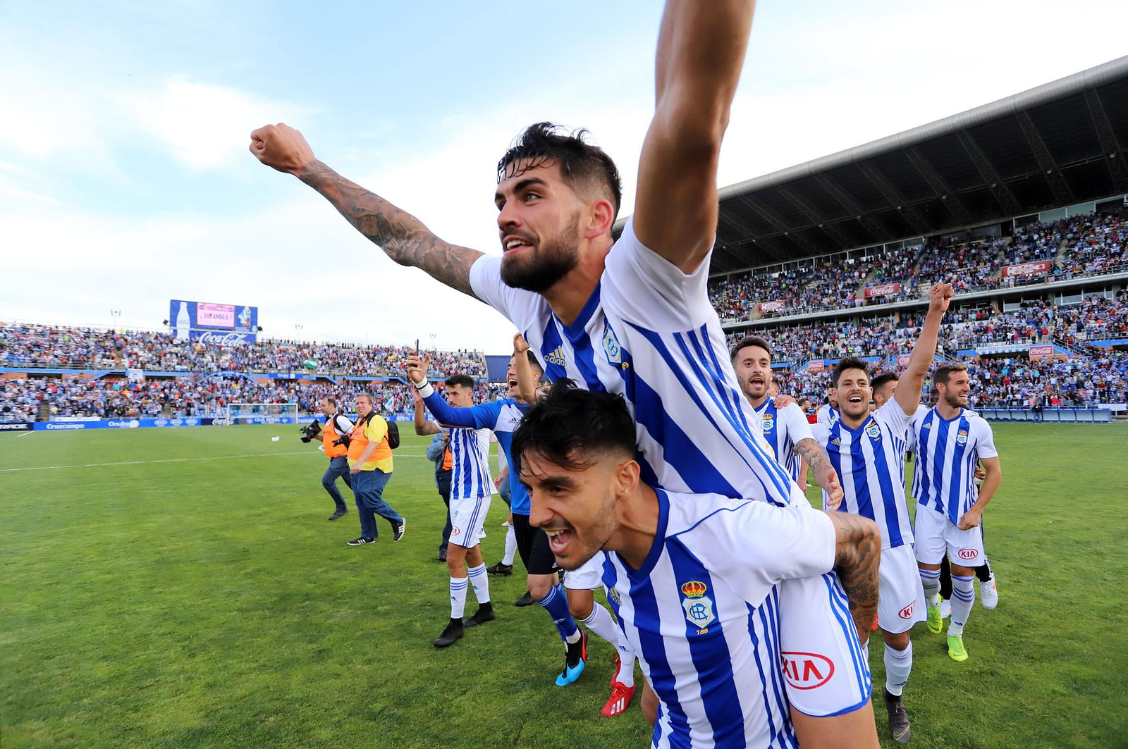 Imágenes del Recreativo de Huelva - Villanovense