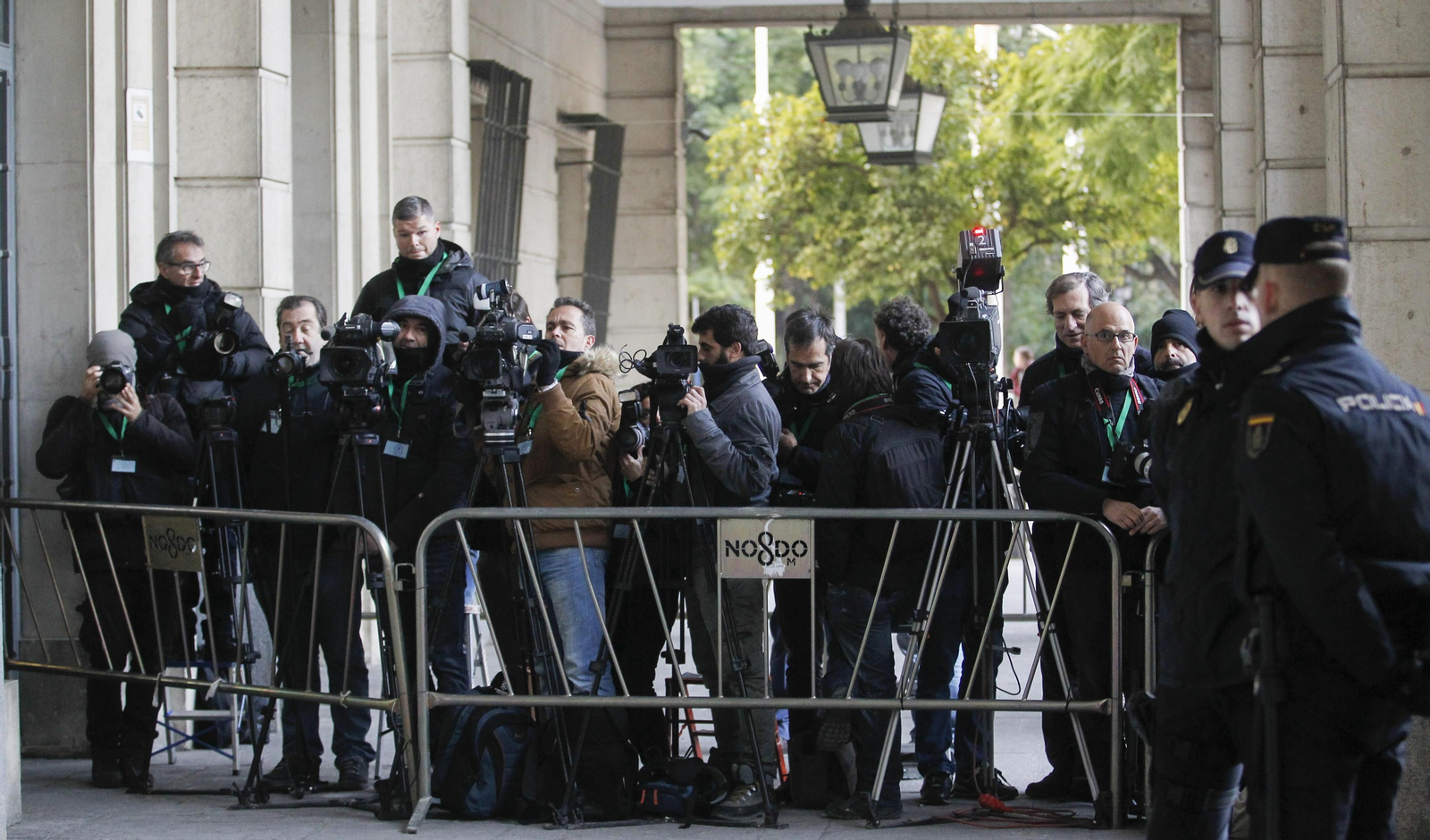 Primera sesión del juicio de los ERE