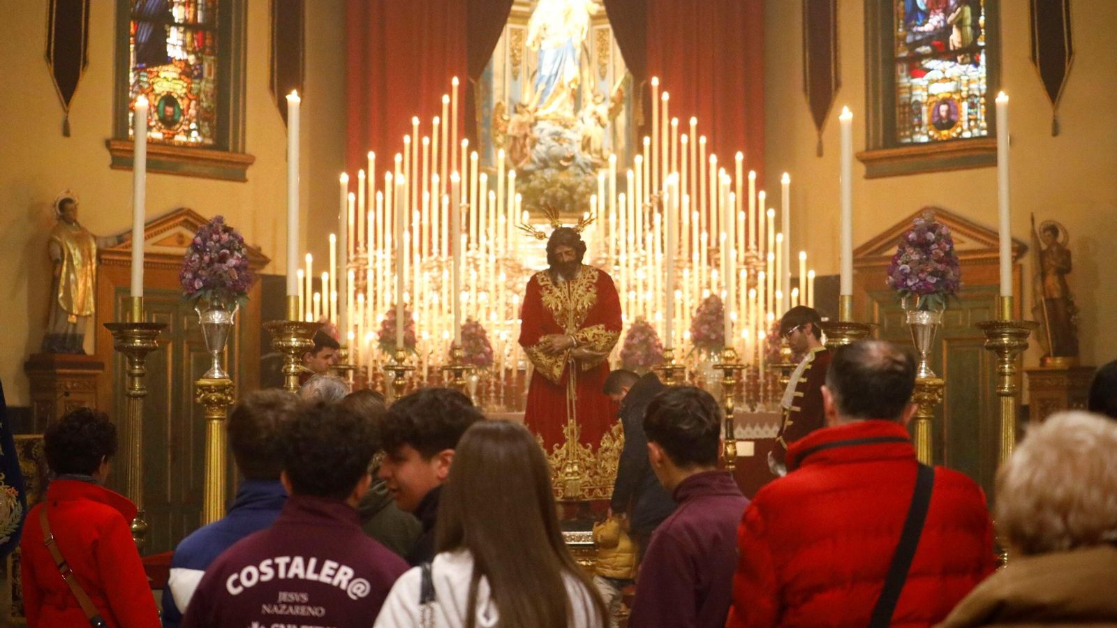 El besapiés del Señor del Prendimiento de Córdoba