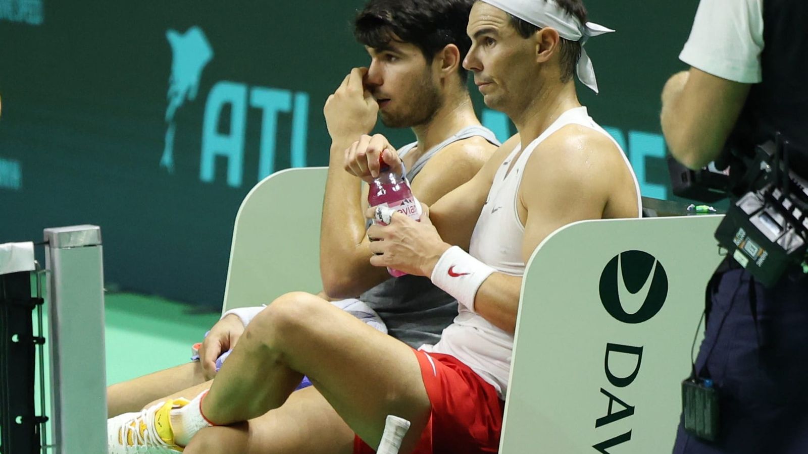 Rafa Nadal-Carlos Alcaraz, ocho juegos a tope con empate antes de la Copa Davis