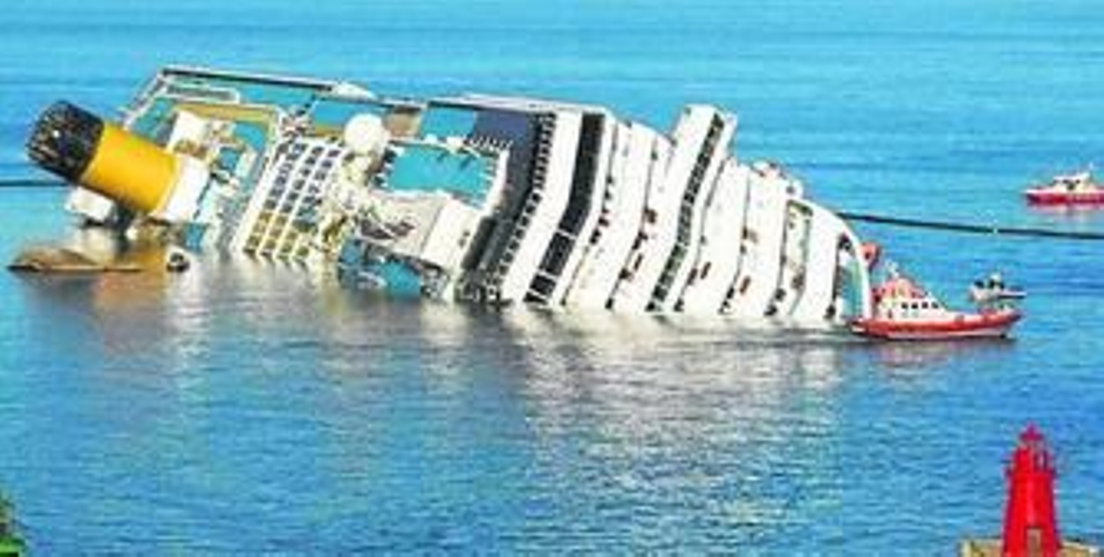Las trágicas imágenes del 'Costa Concordia' dieron la vuelta al mundo.