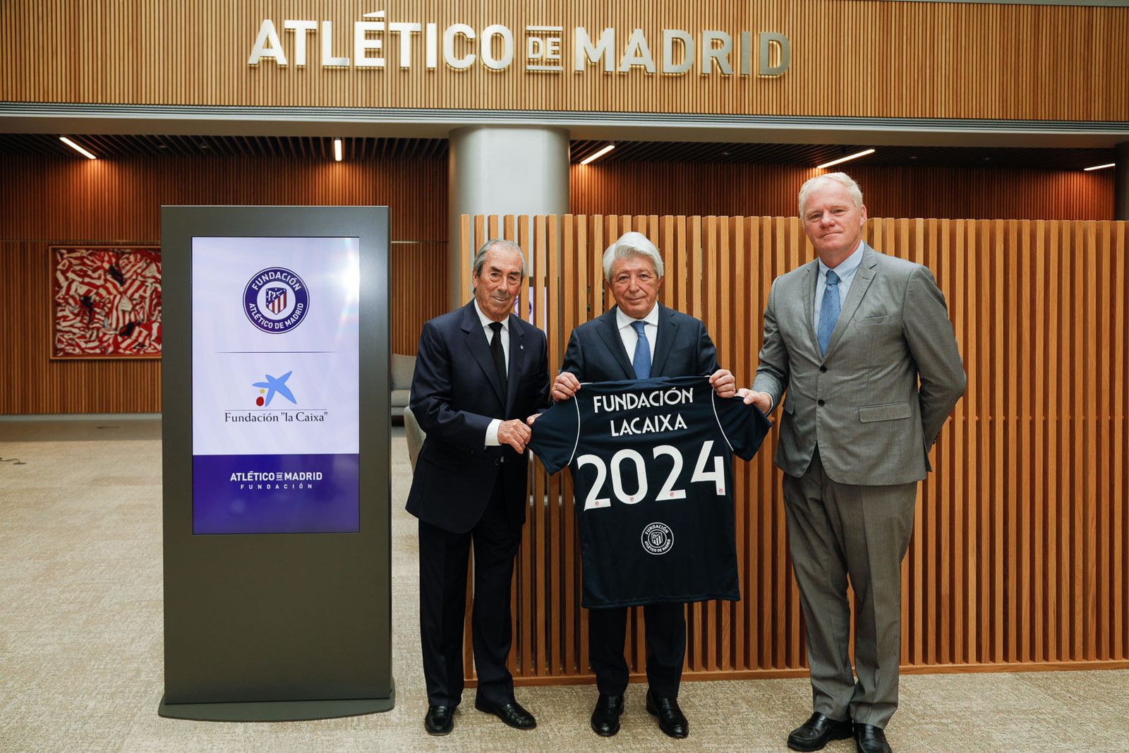 Adelardo Rodríguez, Enrique Cerezo y Alejandro Fernández.