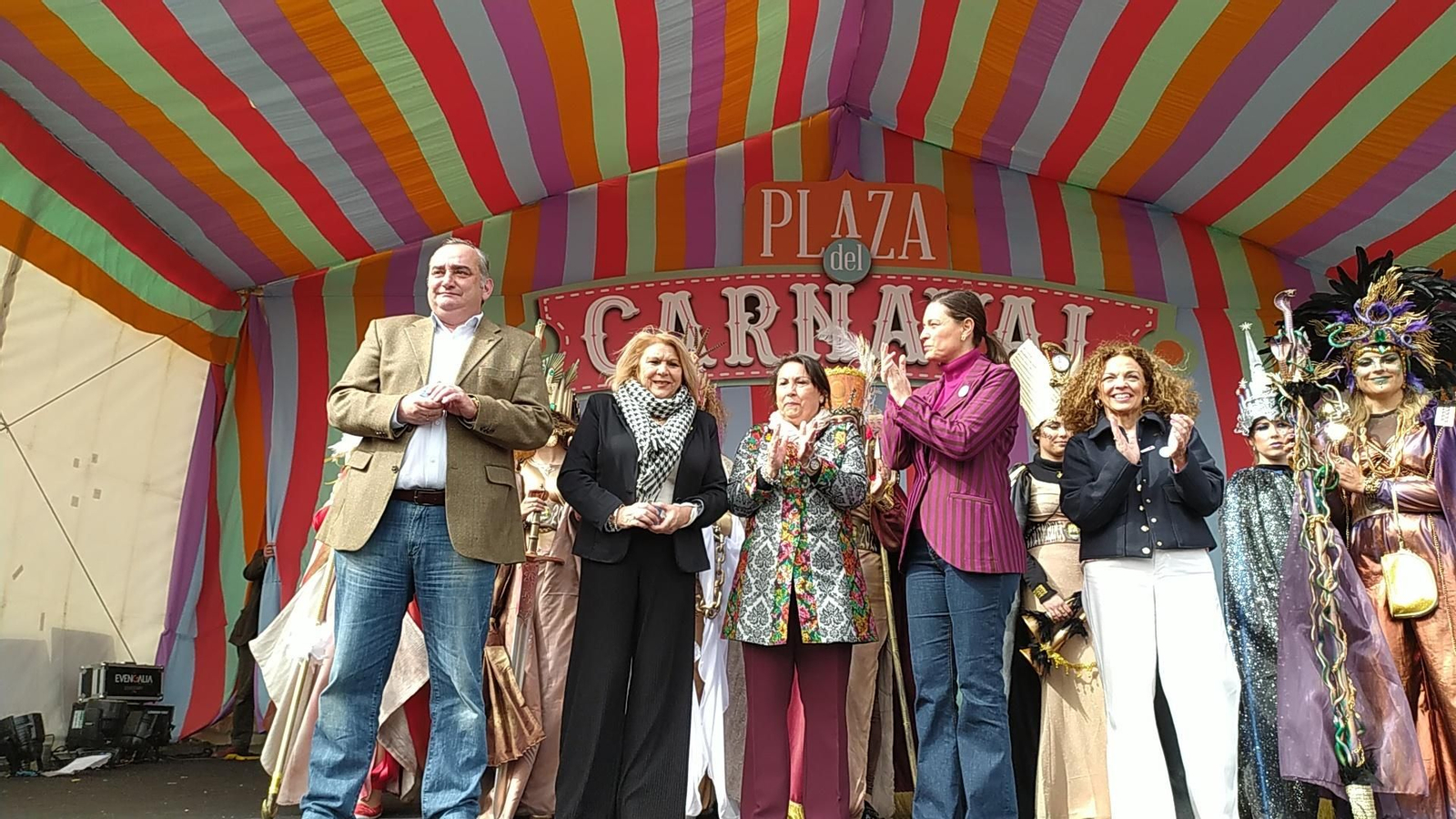 Así han sido las distinciones de las peñas en el primer domingo de Carnaval de San Fernando