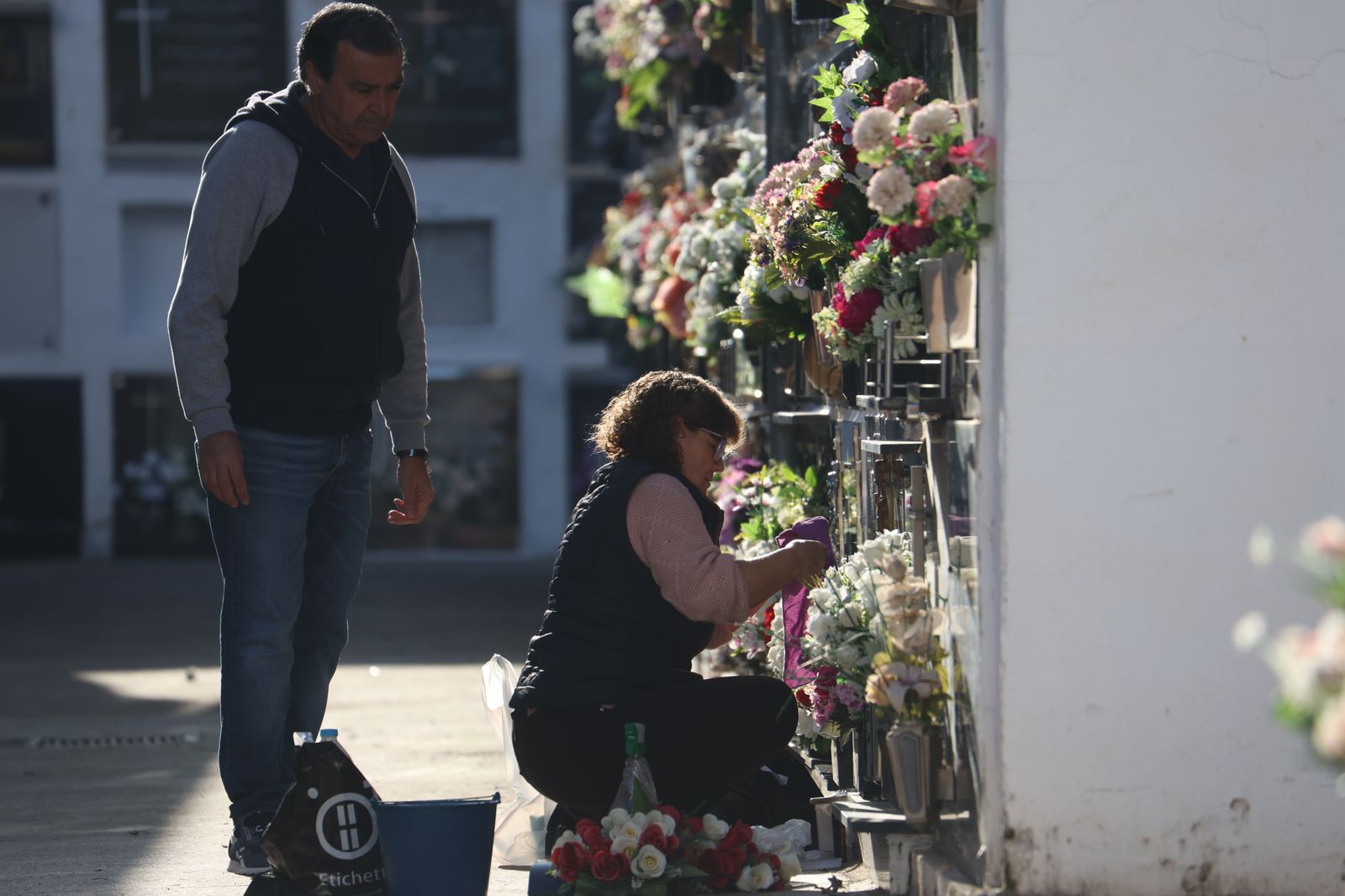 Las imágenes del día de Todos los Santos en el cementerio de San Rafael de Córdoba