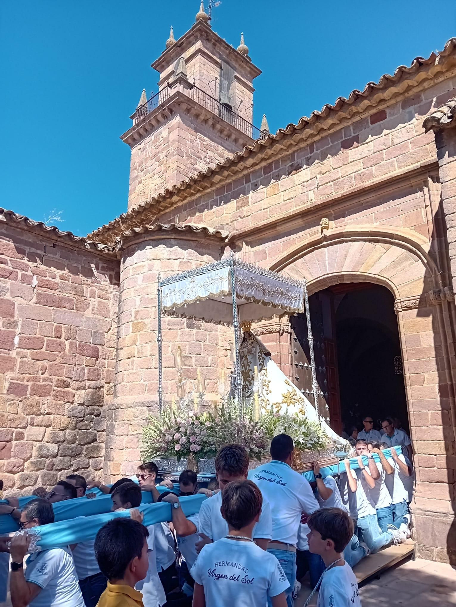 La procesión de la Virgen del Sol en Adamuz