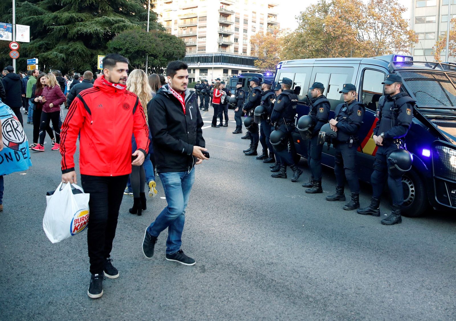 Las imágenes de la final de la Copa Libertadores entre el River Plate y el Boca Juniors