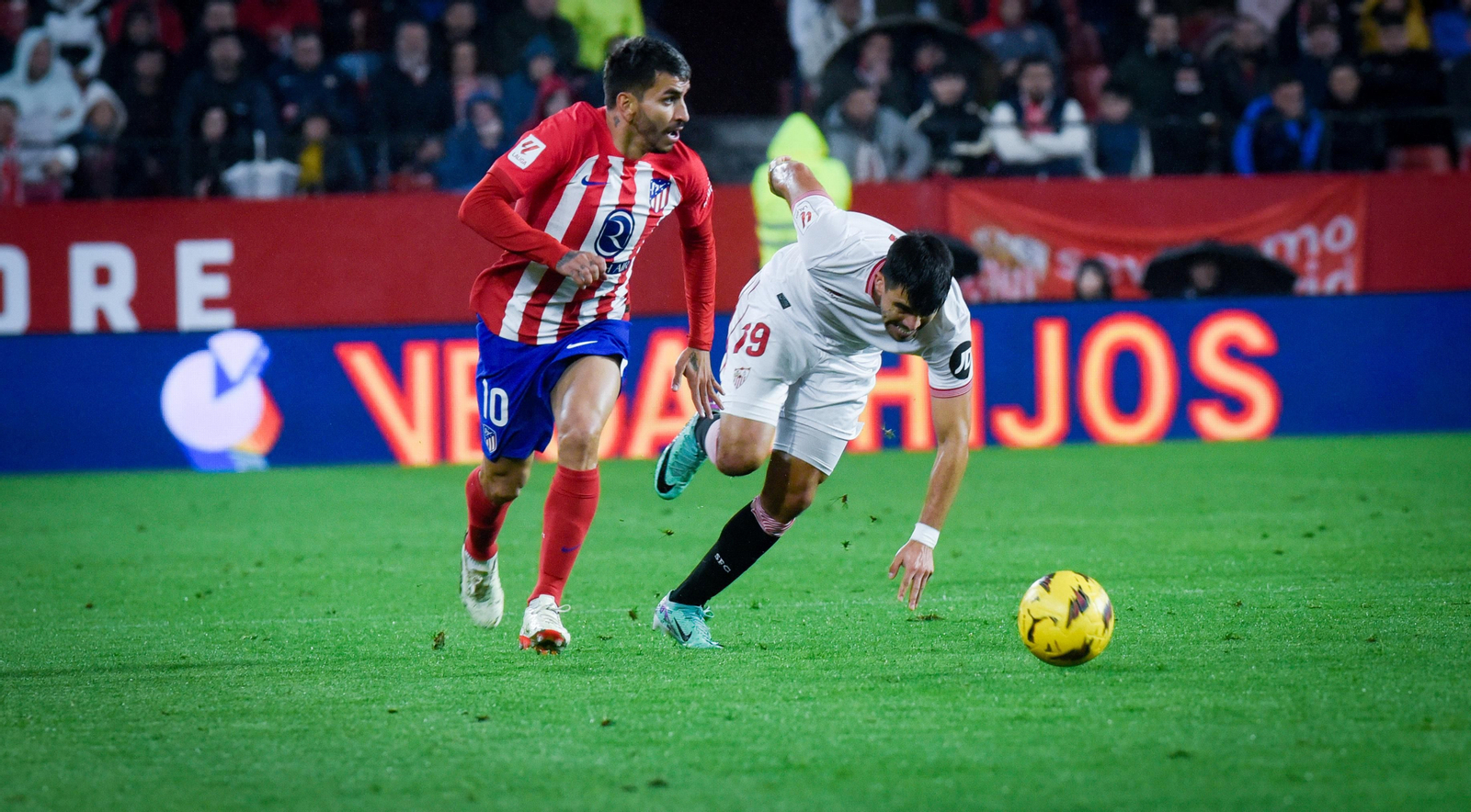 Las imágenes del Sevilla FC - Atlético de Madrid