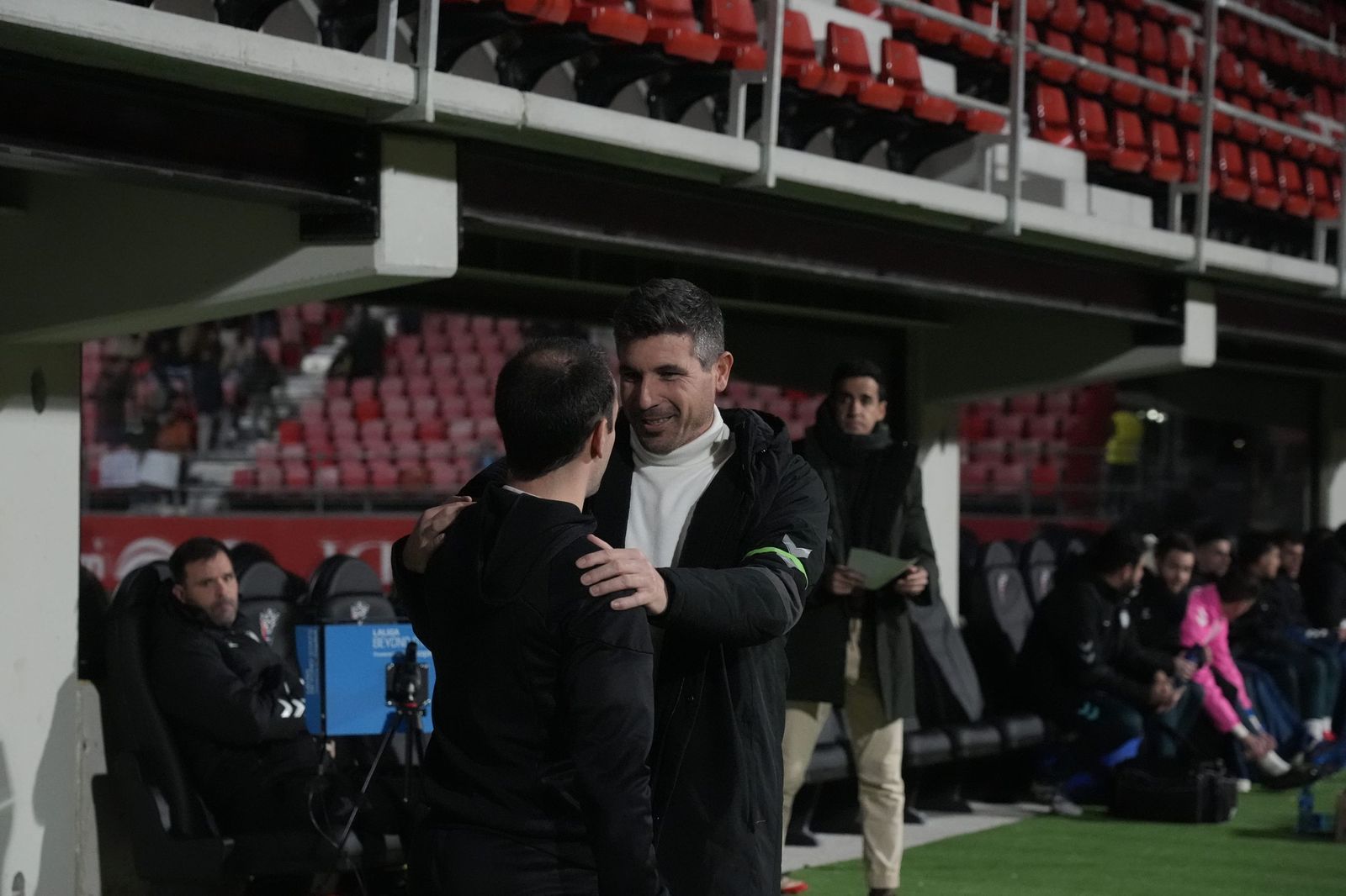 El Mirandés-Málaga CF, en fotos