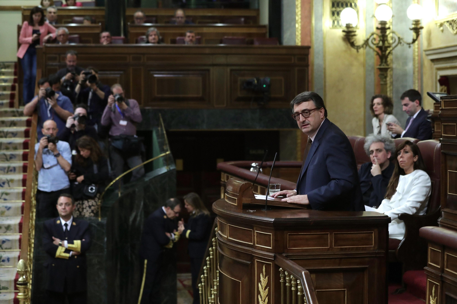 Las imágenes de la moción de censura a Rajoy