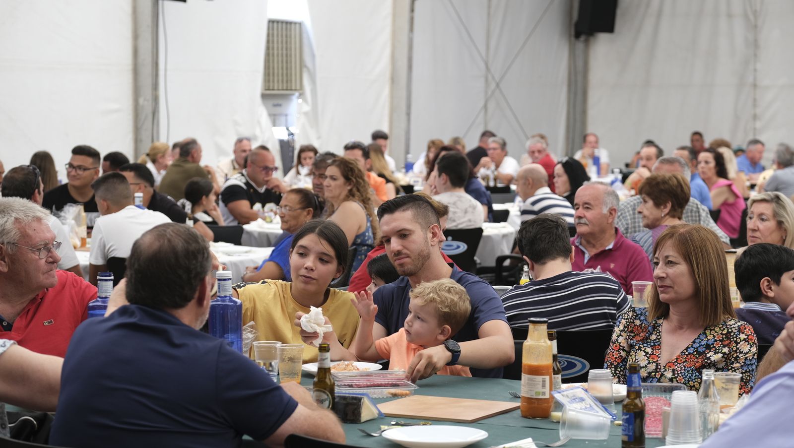 Imágenes de la comida anual de la CUCN, en Níjar