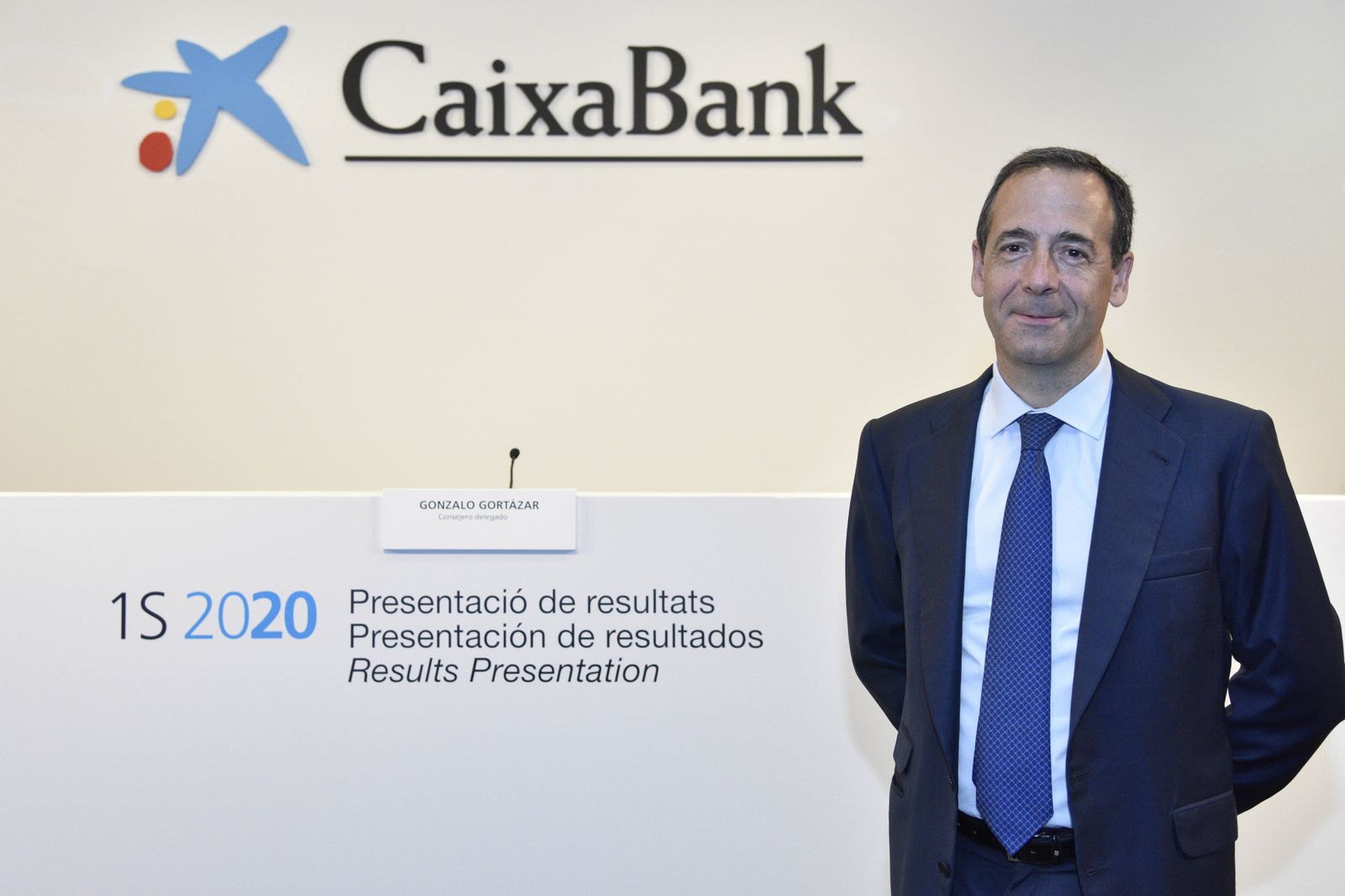 Gonzálo Gortázar, consejero delegado de Caixabank