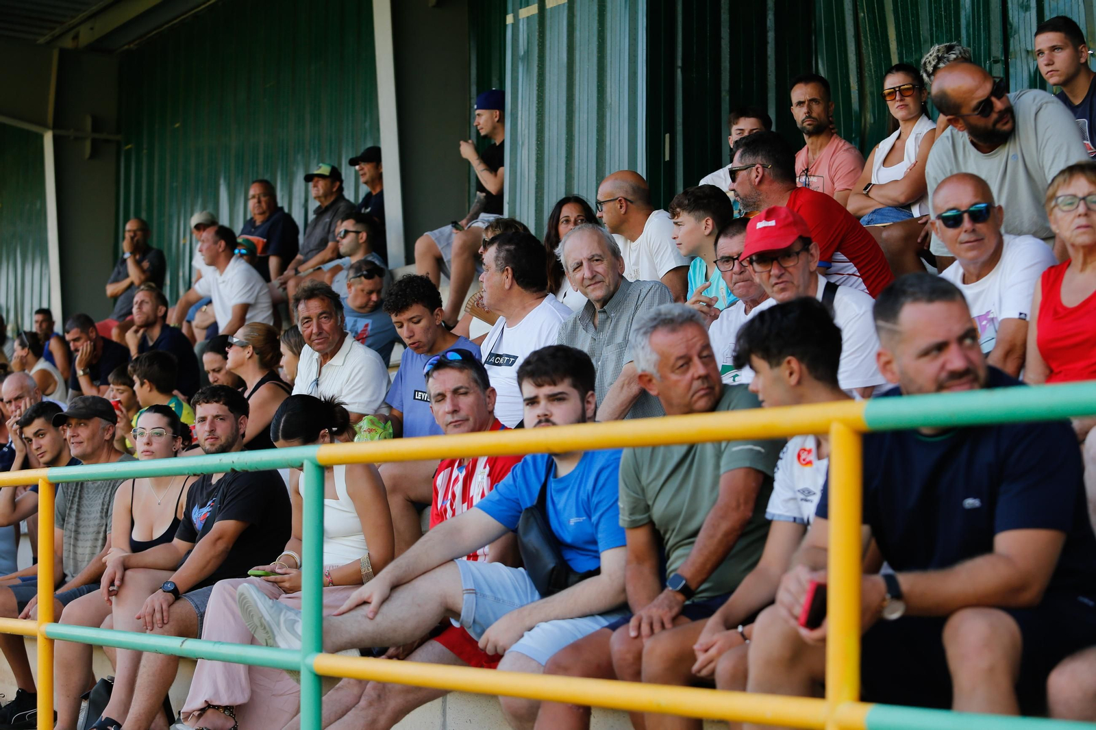 Las fotos del triangular en el estadio Carlos Piña de Los Barrios con el Algeciras CF y el Ceuta B
