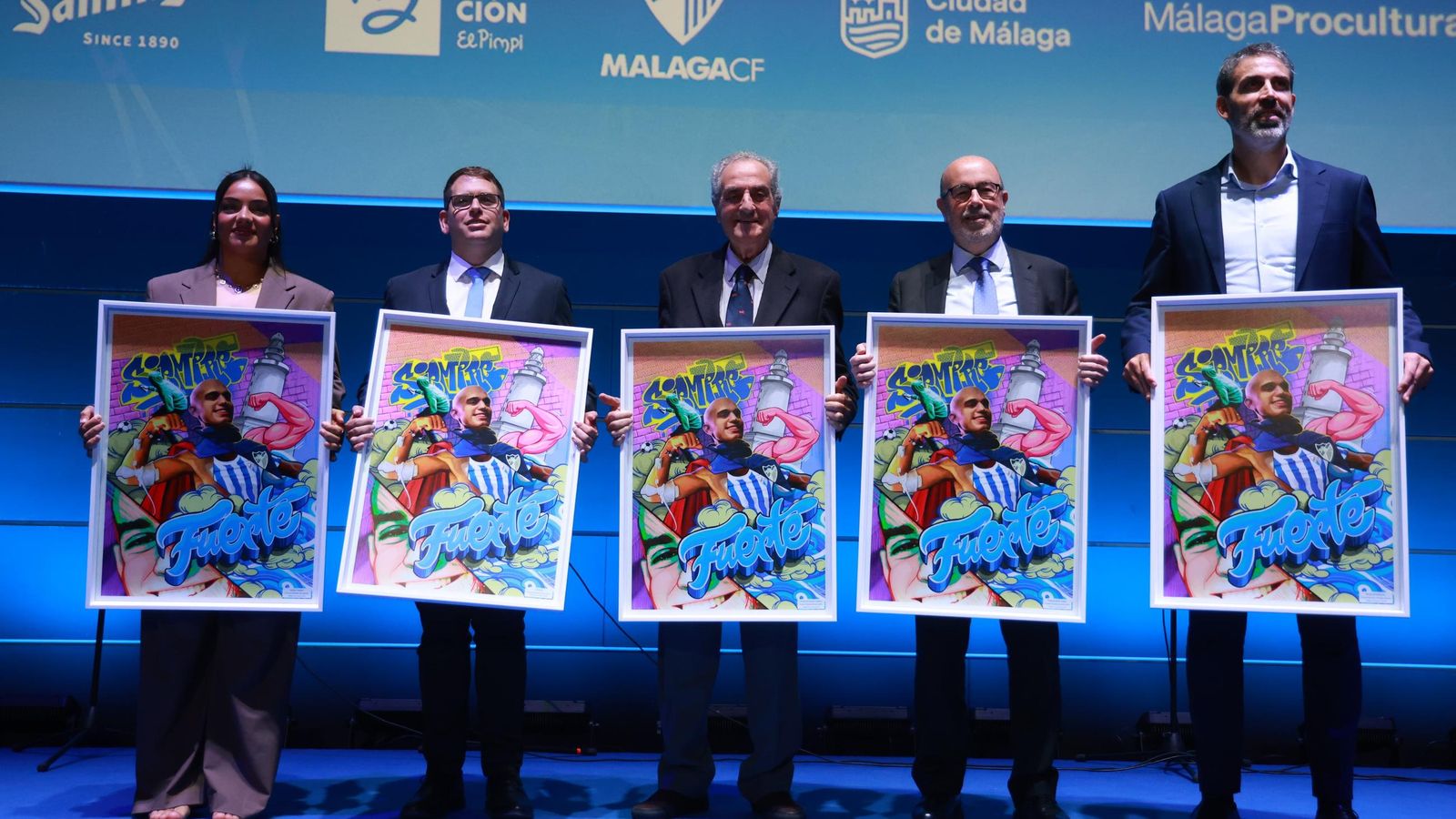 La gala 'Siempre Fuerte' del Málaga CF, en fotos