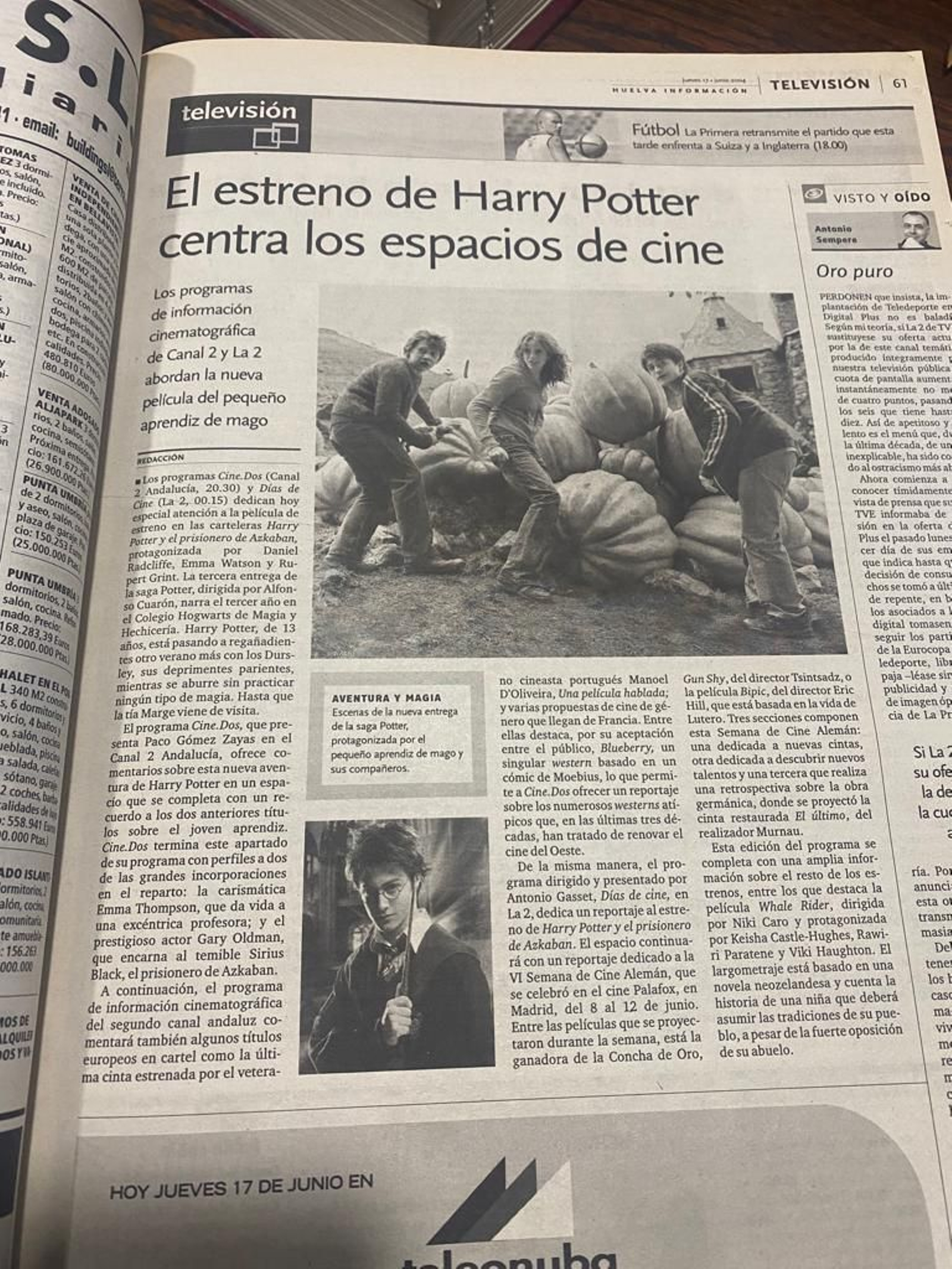 Estreno de Harry Potter