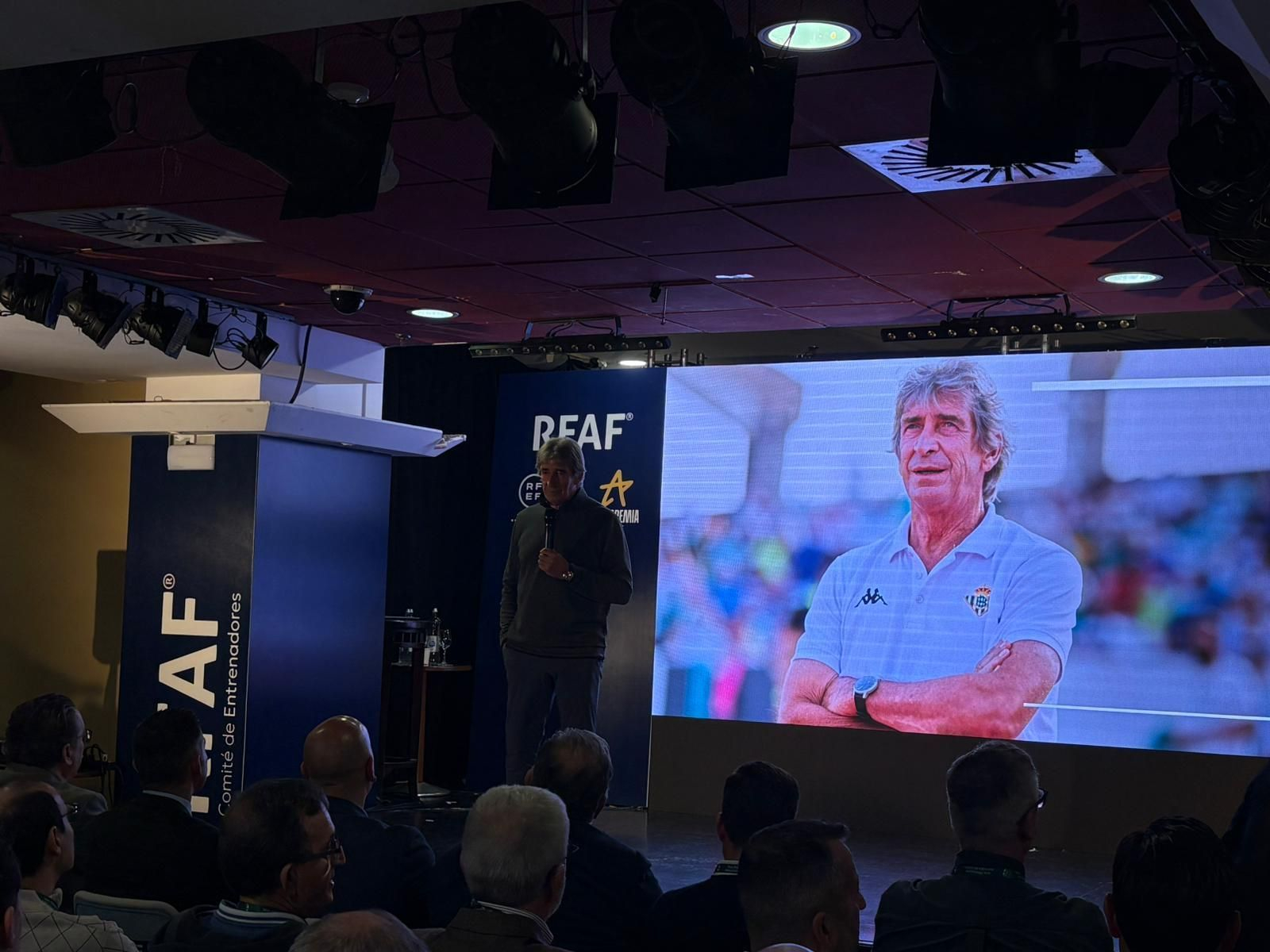 Las fotos de Manuel Pellegrini en su visita a Málaga