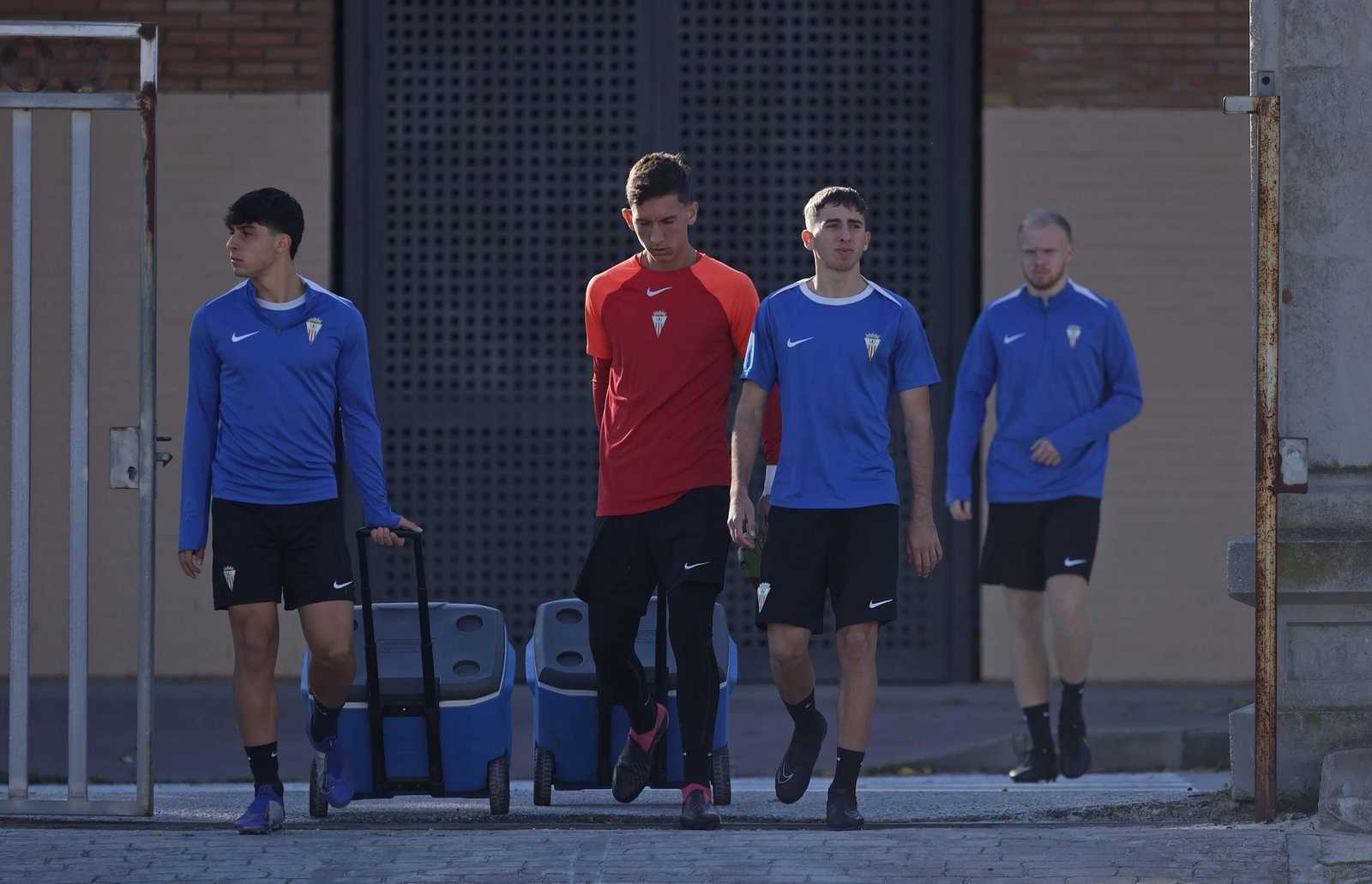 Fotos del entrenamiento del Algeciras CF previo a la visita del Yeclano al Nuevo Mirador