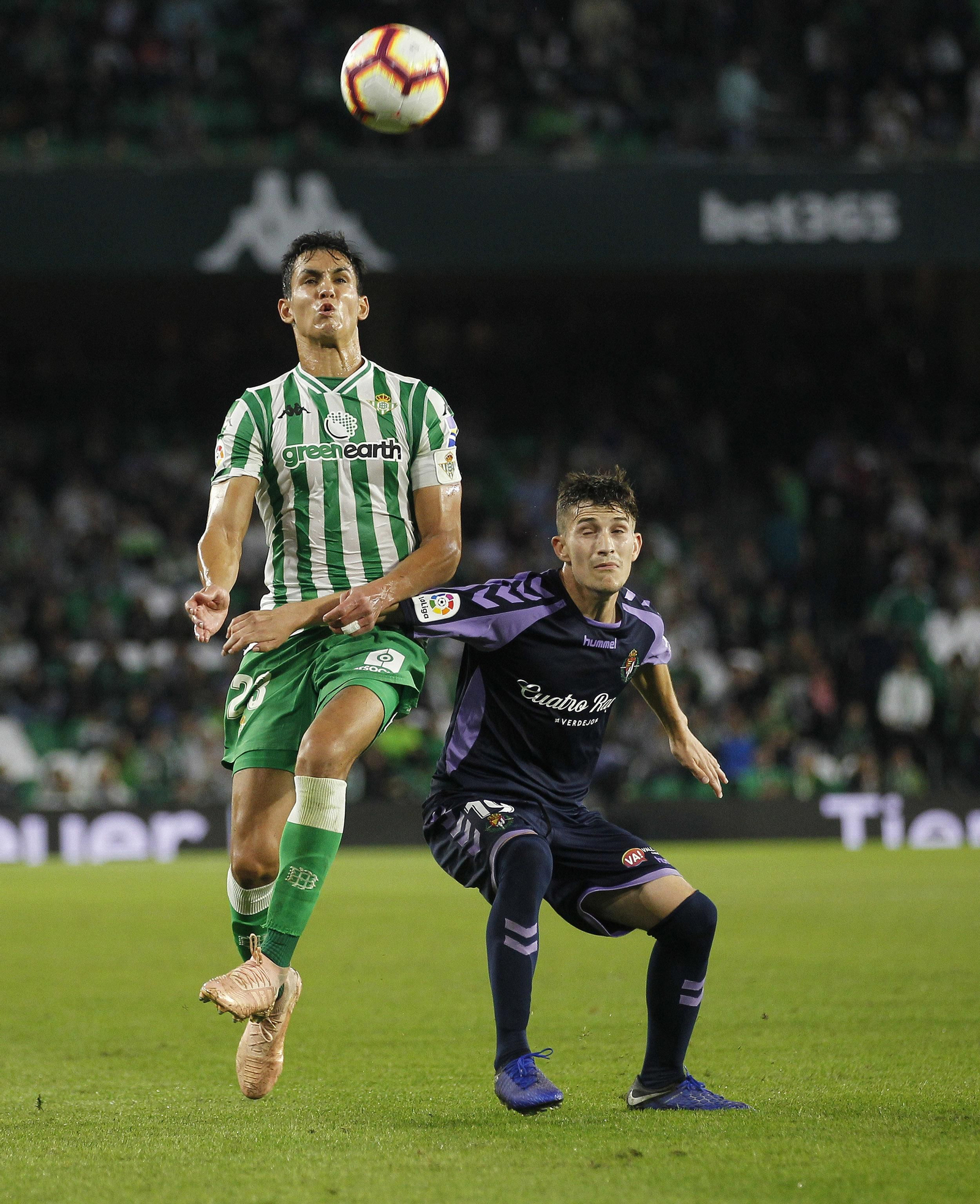 Las imágenes del Betis-Valladolid