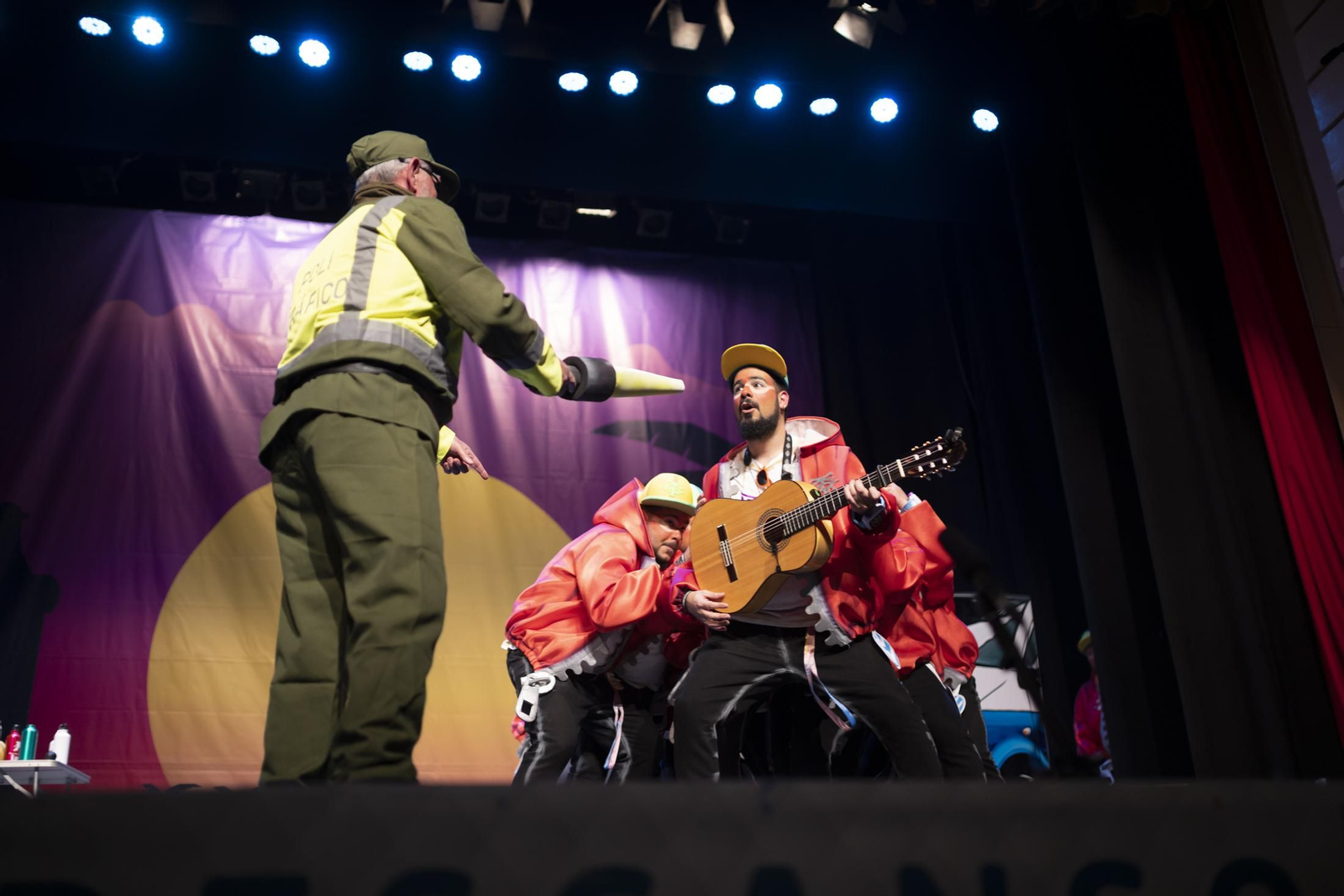 La última jornada de semifinales del Carnaval de Huelva, en imágenes