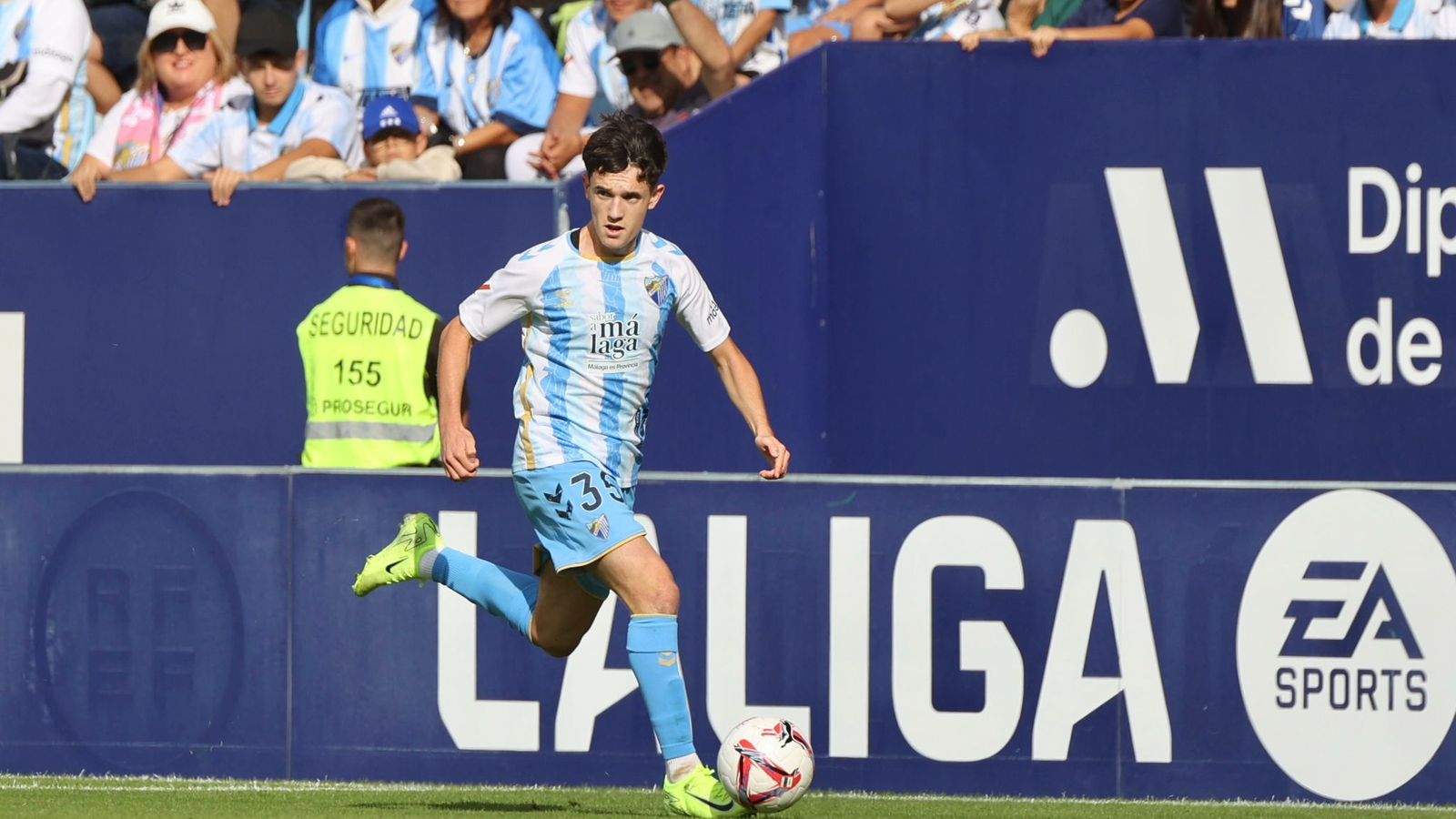 El Málaga CF - Eibar, en fotos