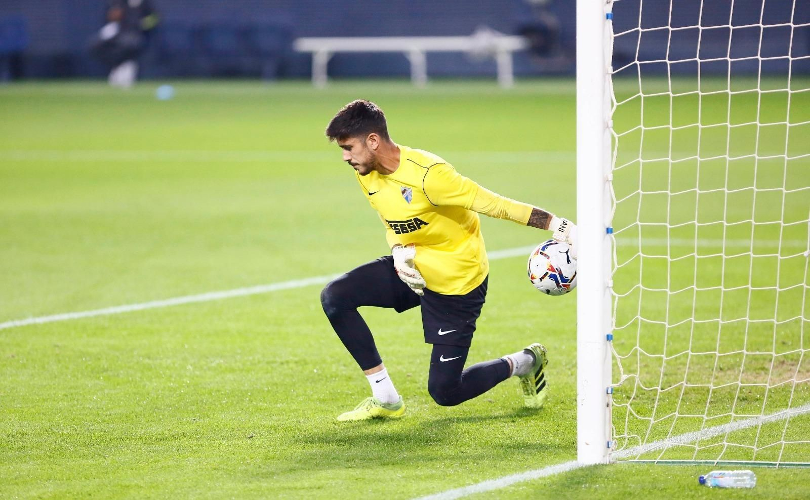 Las fotos del calentamiento del Málaga CF - Espanyol