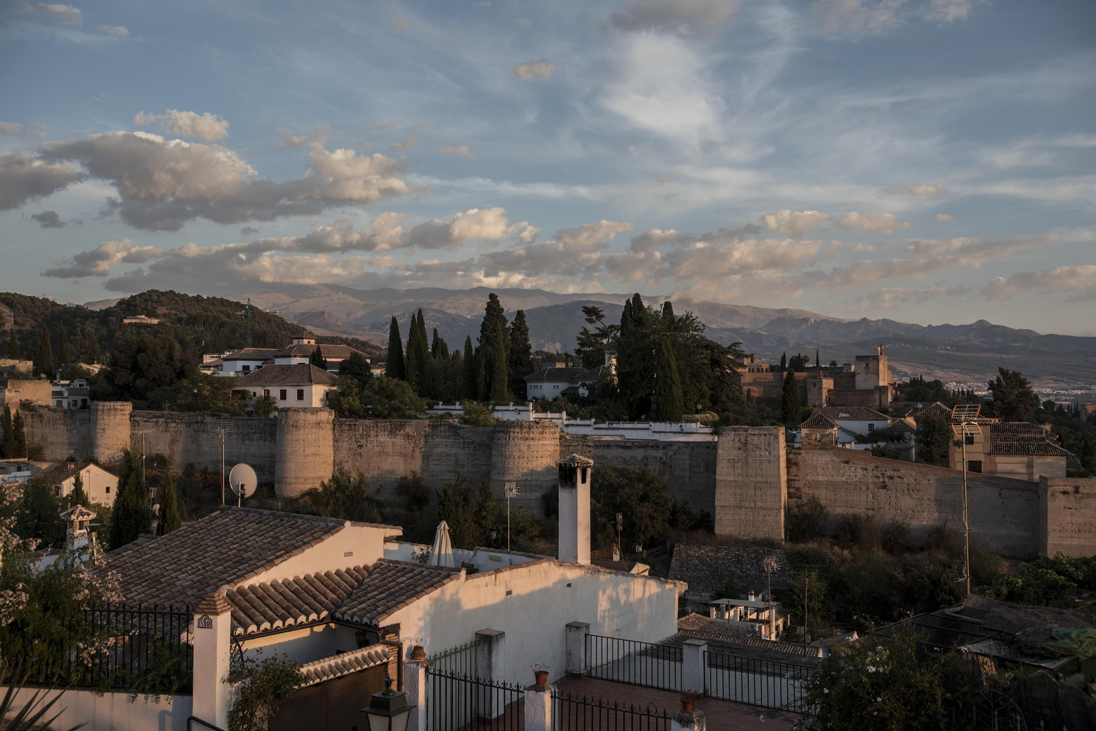 Imagen de archivo de la Muralla Zirí de Granada