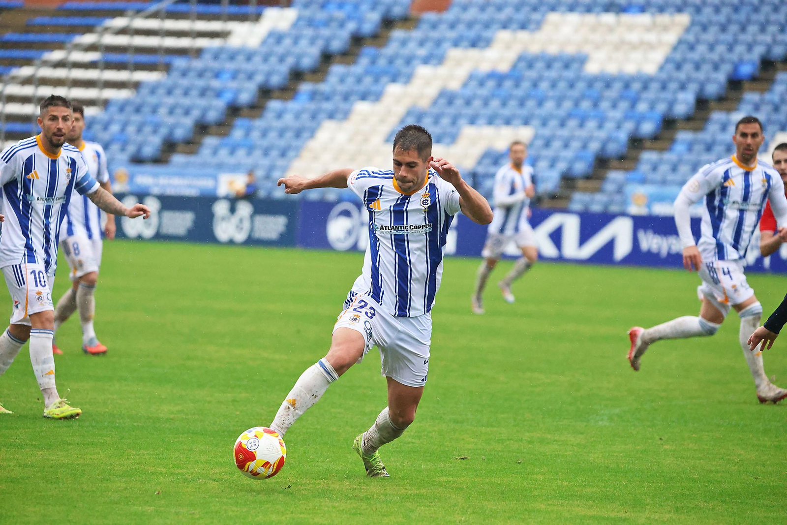 Las imágenes del Recreativo de Huelva vs UCAM Murcia